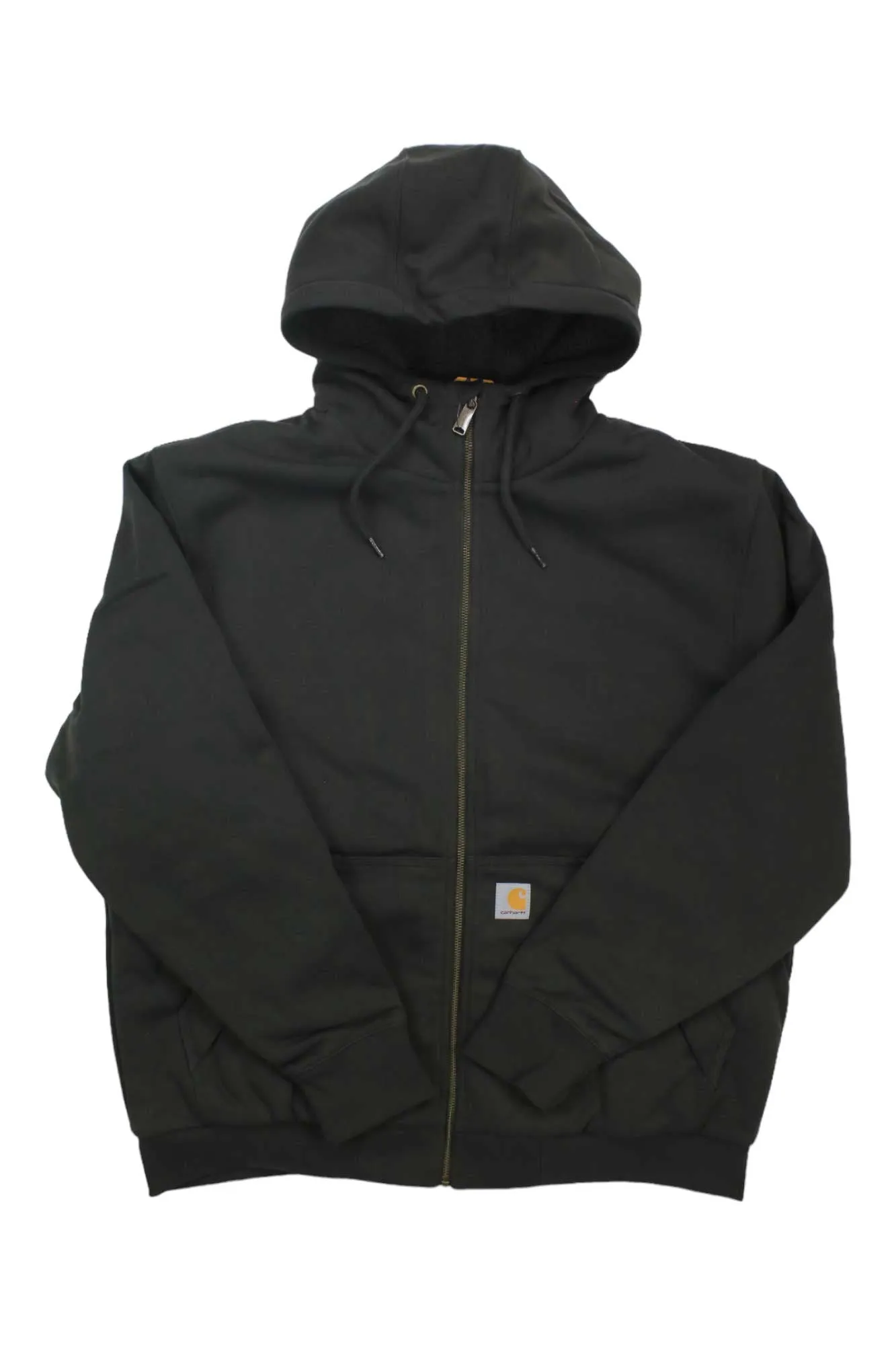 Carhartt Mens Rain Defender Relaxed Fit Midweight Sherpa-Lined Full-Zip Hooded Sweatshirt sold by Out&Back Outdoor product image thumbnail 3