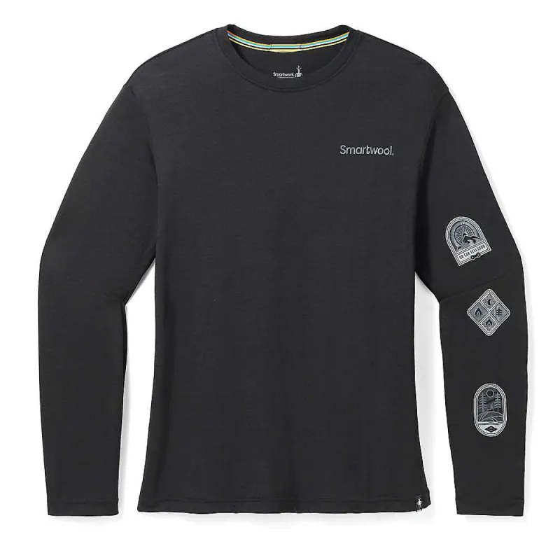 Smartwool Outdoor Patch Graphic LS Tee sold by Out&Back Outdoor