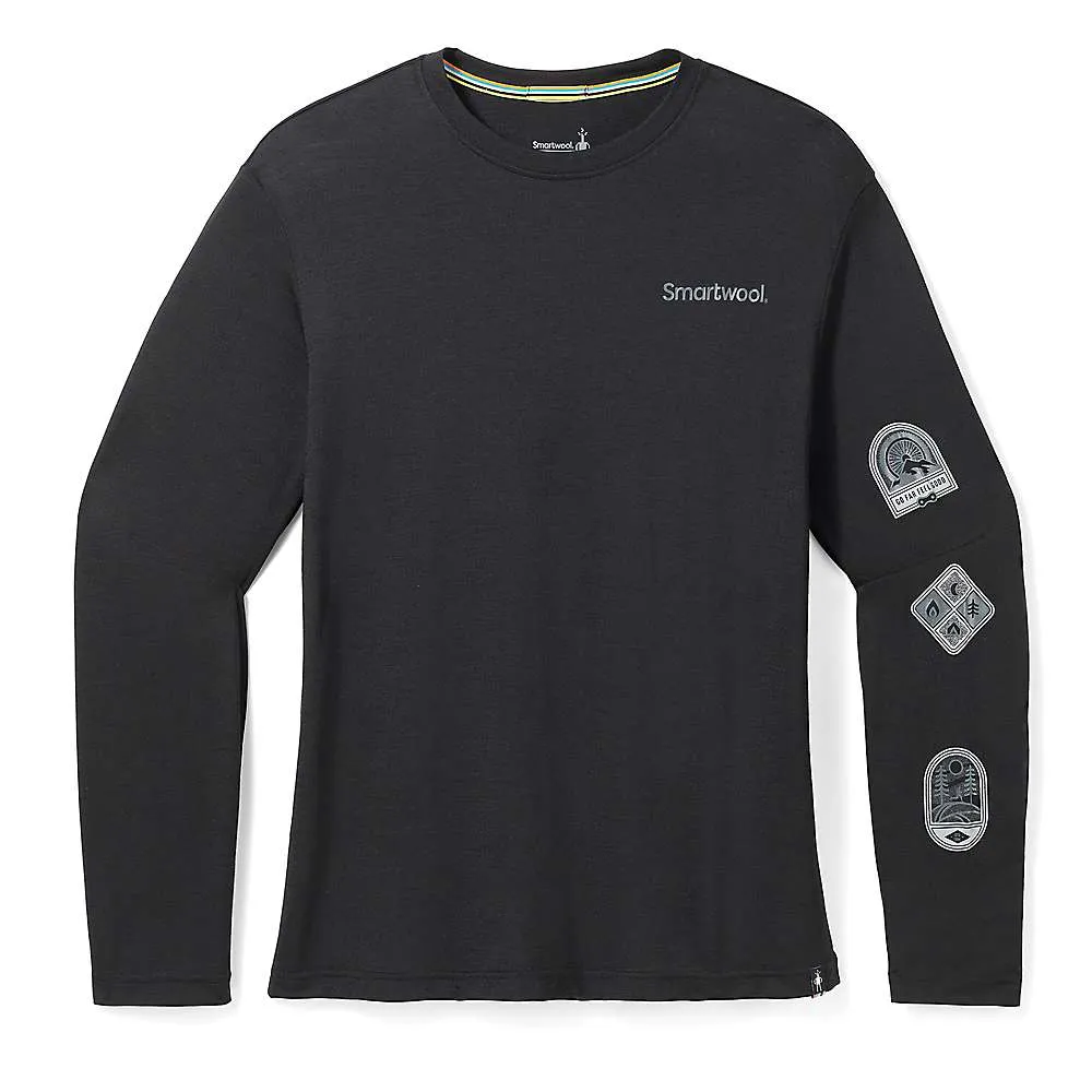 Smartwool Outdoor Patch Graphic LS Tee sold by Out&Back Outdoor
