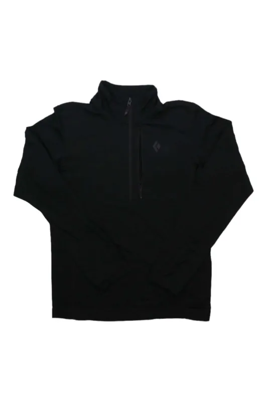 Black Diamond Men's Coefficient Lt Quarter Zip Jacket sold by Out&Back Outdoor