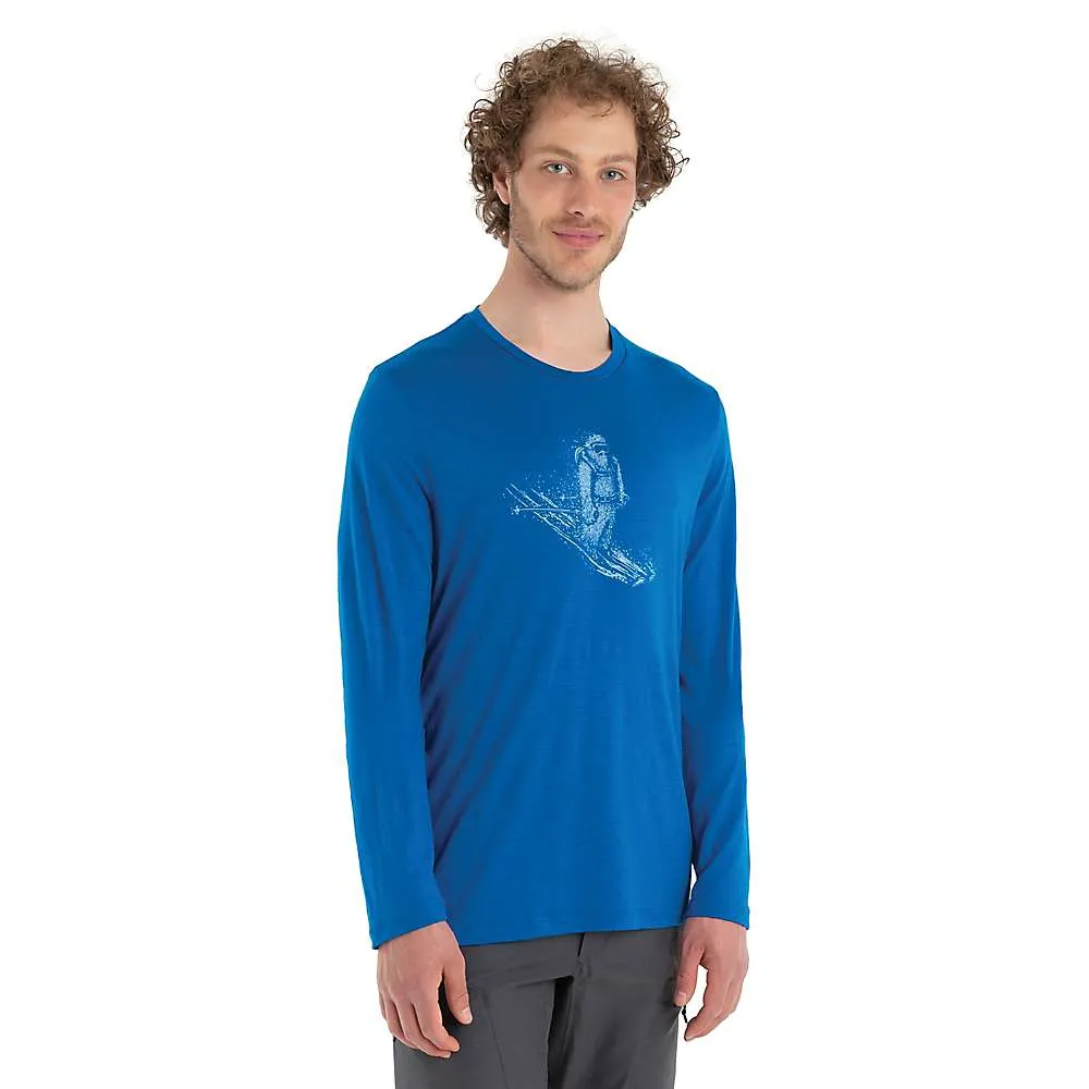 Icebreaker Men's Tech Lite II LS Tee - Skiing Yeti sold by Out&Back Outdoor product image thumbnail 2