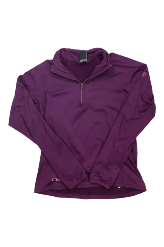 Outdoor Research Womens Microgrid Quarter Zip Pullover sold by Out&Back Outdoor