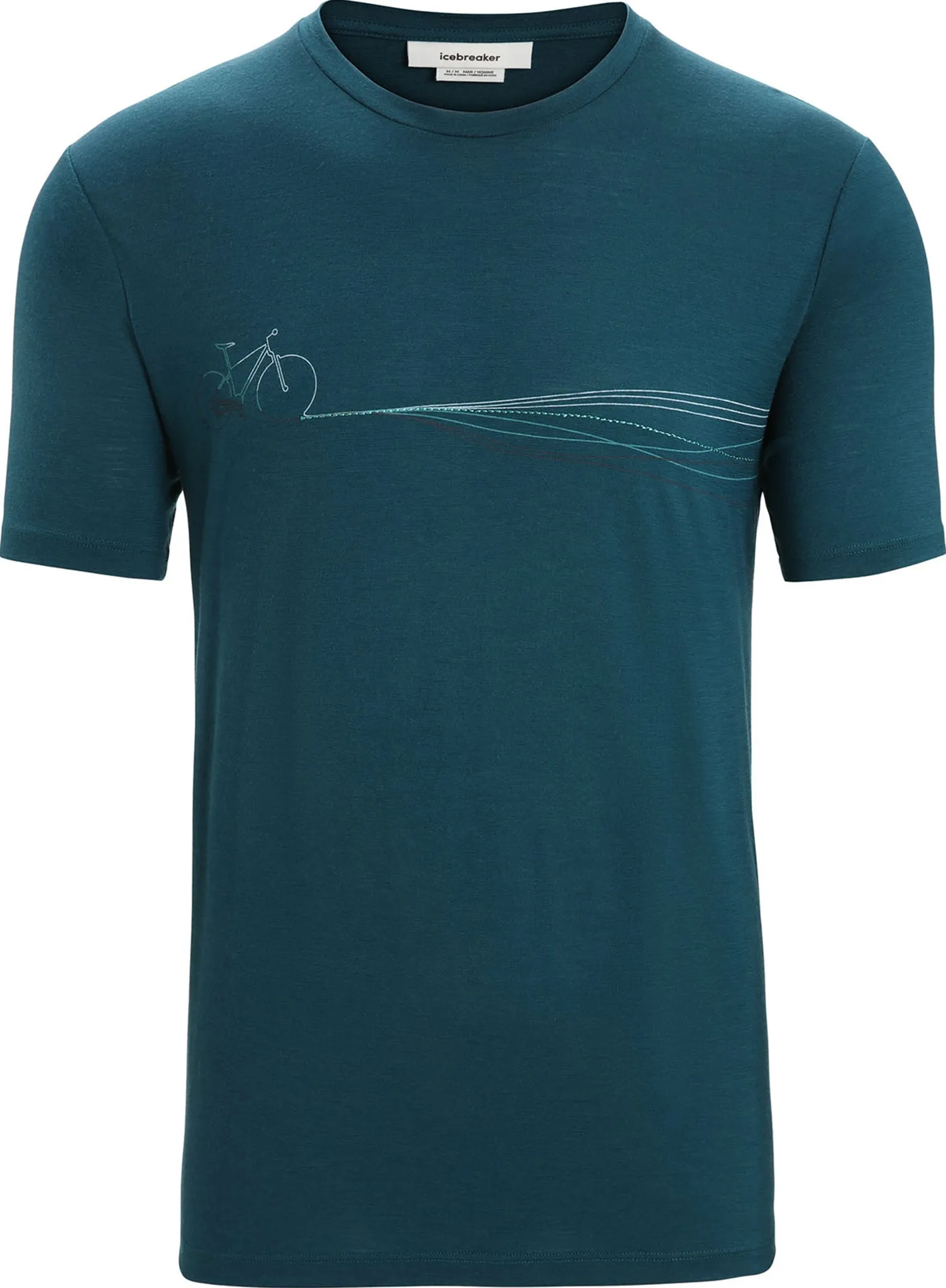 Icebreaker Mens Tech Lite II SS Tee - Cadence Path sold by Out&Back Outdoor