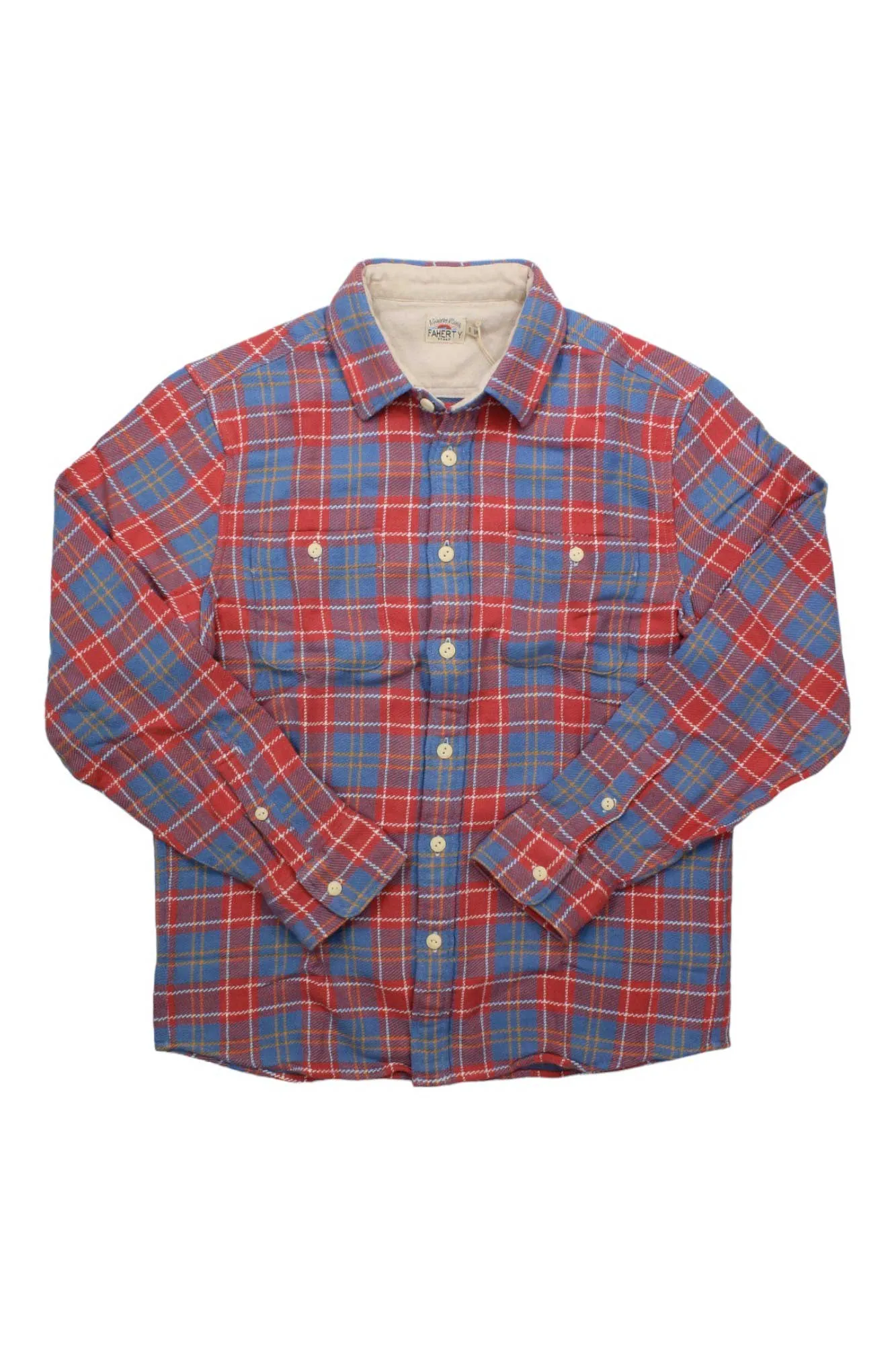 Faherty Men's The Surf Flannel Shirt sold by Out&Back Outdoor