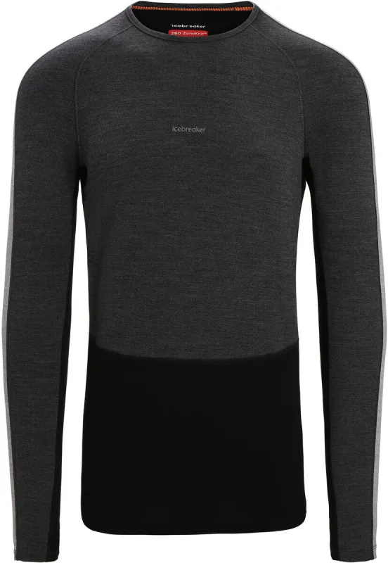 Icebreaker Men's Men 260 Zoneknit LS Crewe sold by Out&Back Outdoor