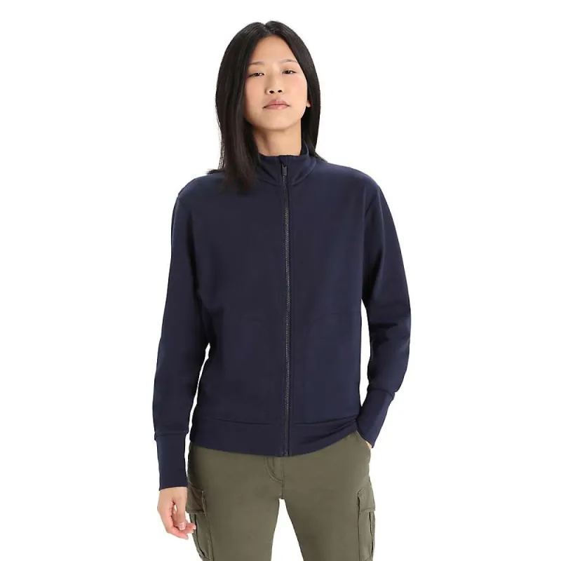 Icebreaker Women's Central II LS Zip Sweatshirt sold by Out&Back Outdoor
