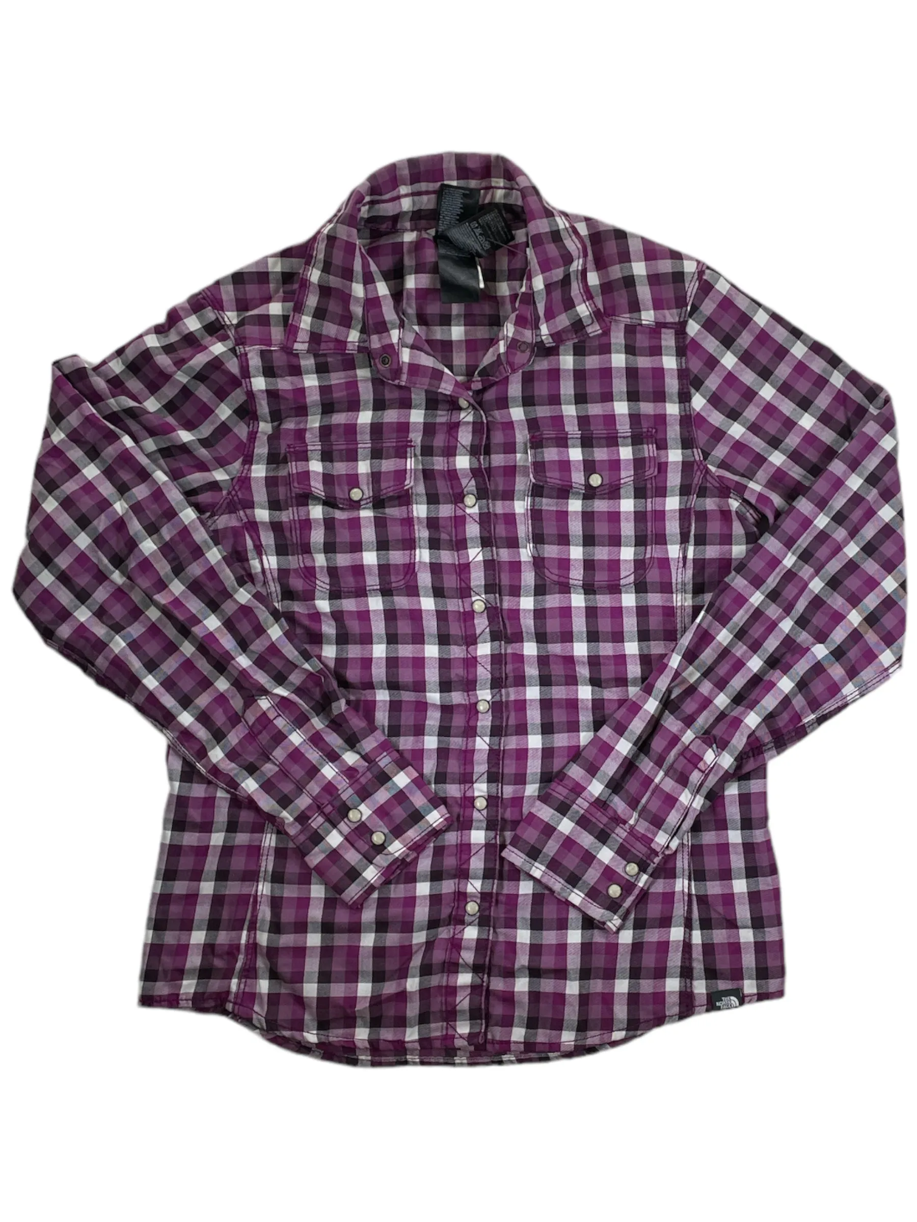 Womens Plaid Button Up Long Sleeve Shirt sold by Out&Back Outdoor product image thumbnail 2