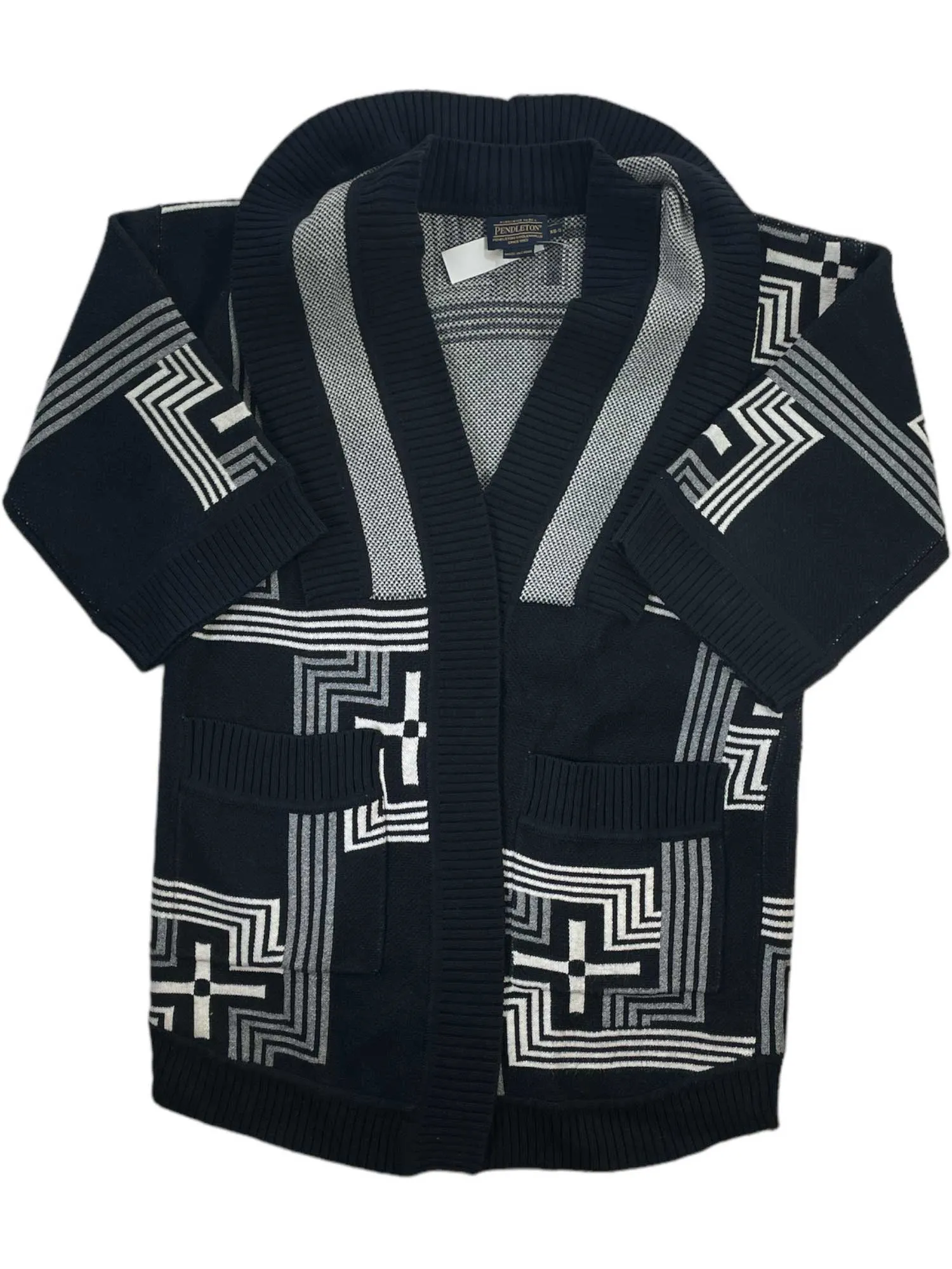 Pendleton Womens Double Cowl Neck Open Cardigan sold by Out&Back Outdoor product image thumbnail 2