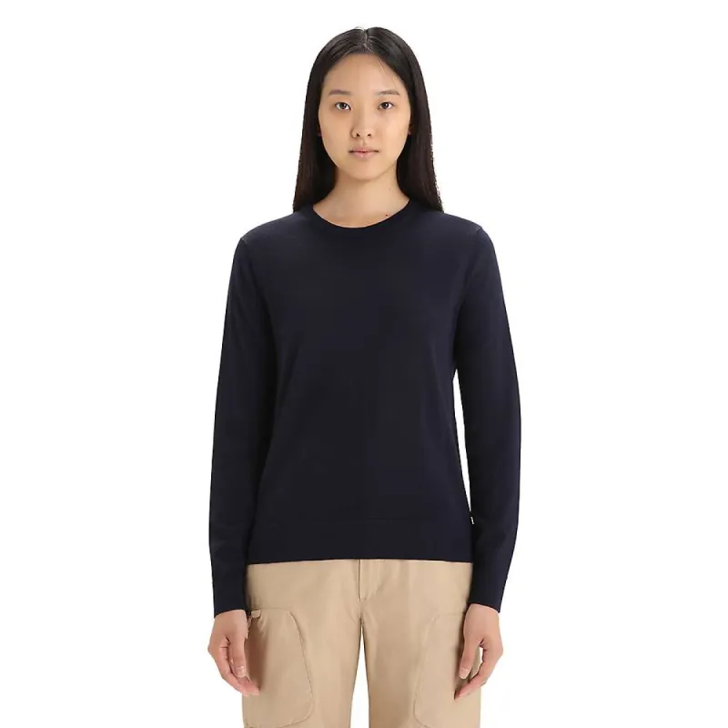 Icebreaker Women's Wilcox LS Sweater sold by Out&Back Outdoor