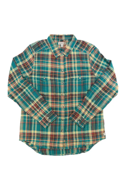 Toad & Co Womens Re-Form Flannel LS Shirt sold by Out&Back Outdoor