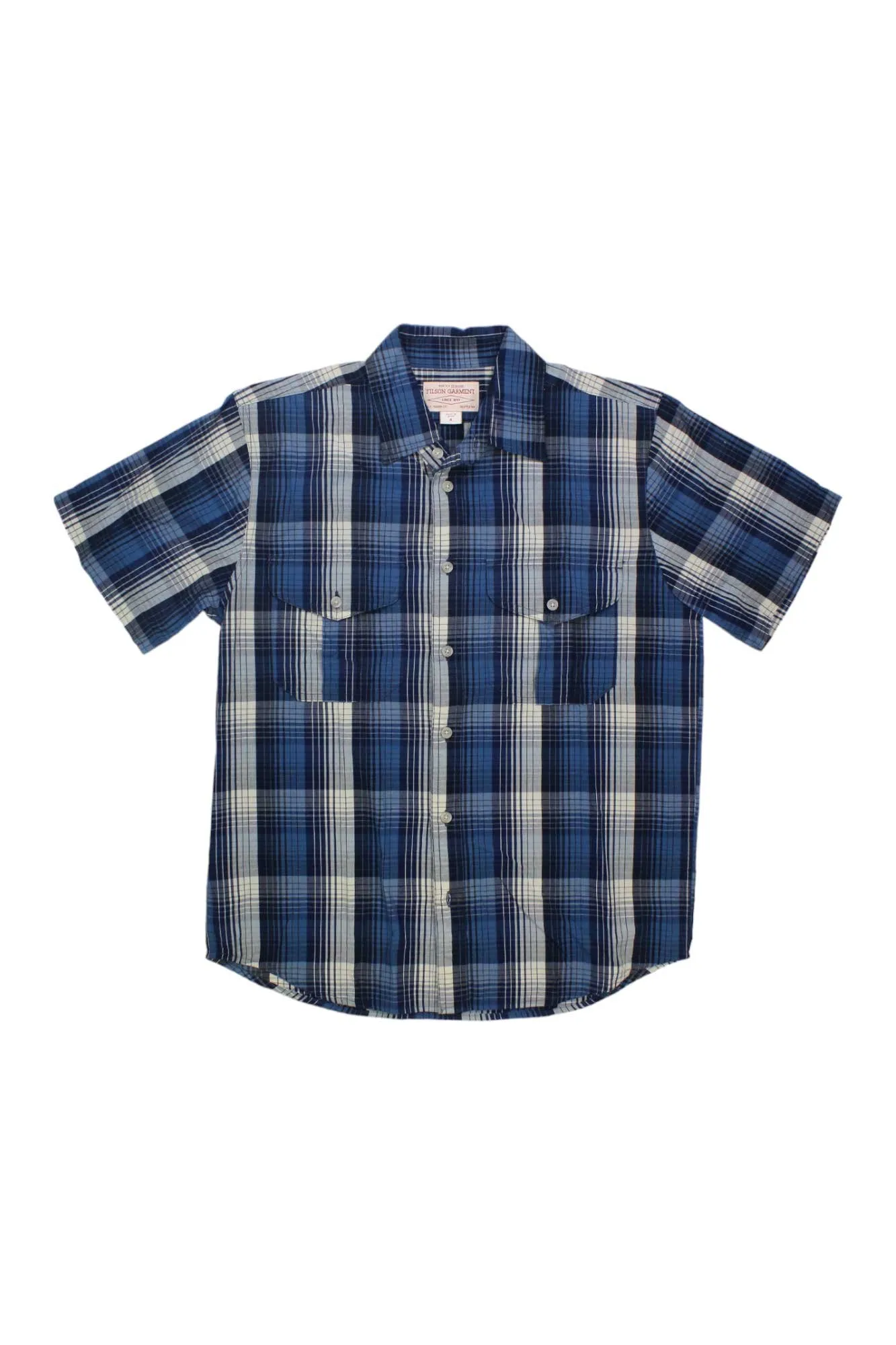 Filson Men's Washed SS Feather Cloth Shirt sold by Out&Back Outdoor