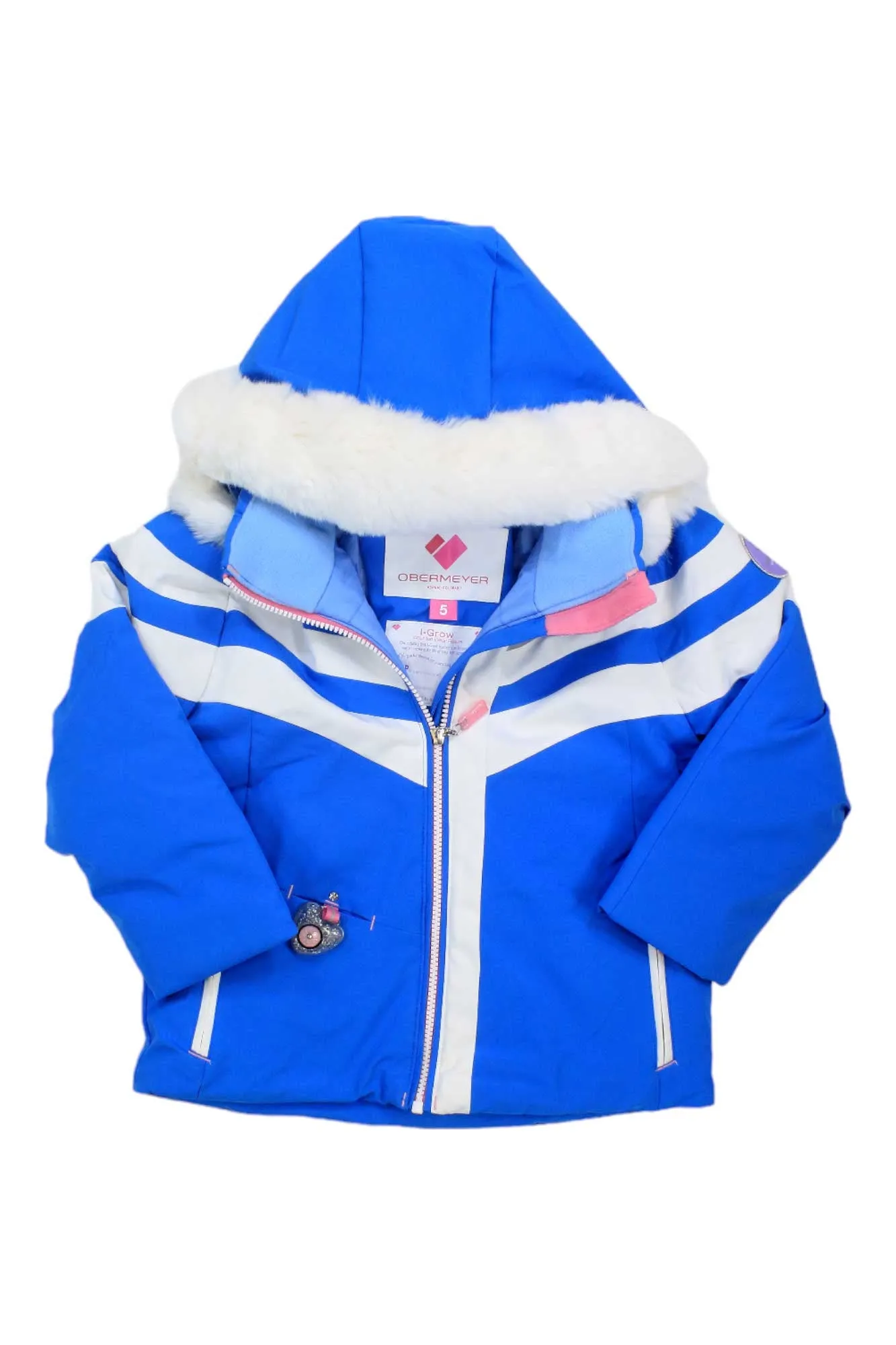 Obermeyer Girls' Cara Mia Jacket with Faux Fur sold by Out&Back Outdoor product image thumbnail 2