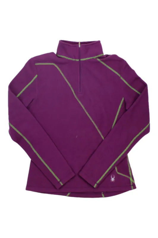 Spyder Girls Fleece Quarter Zip Pullover sold by Out&Back Outdoor