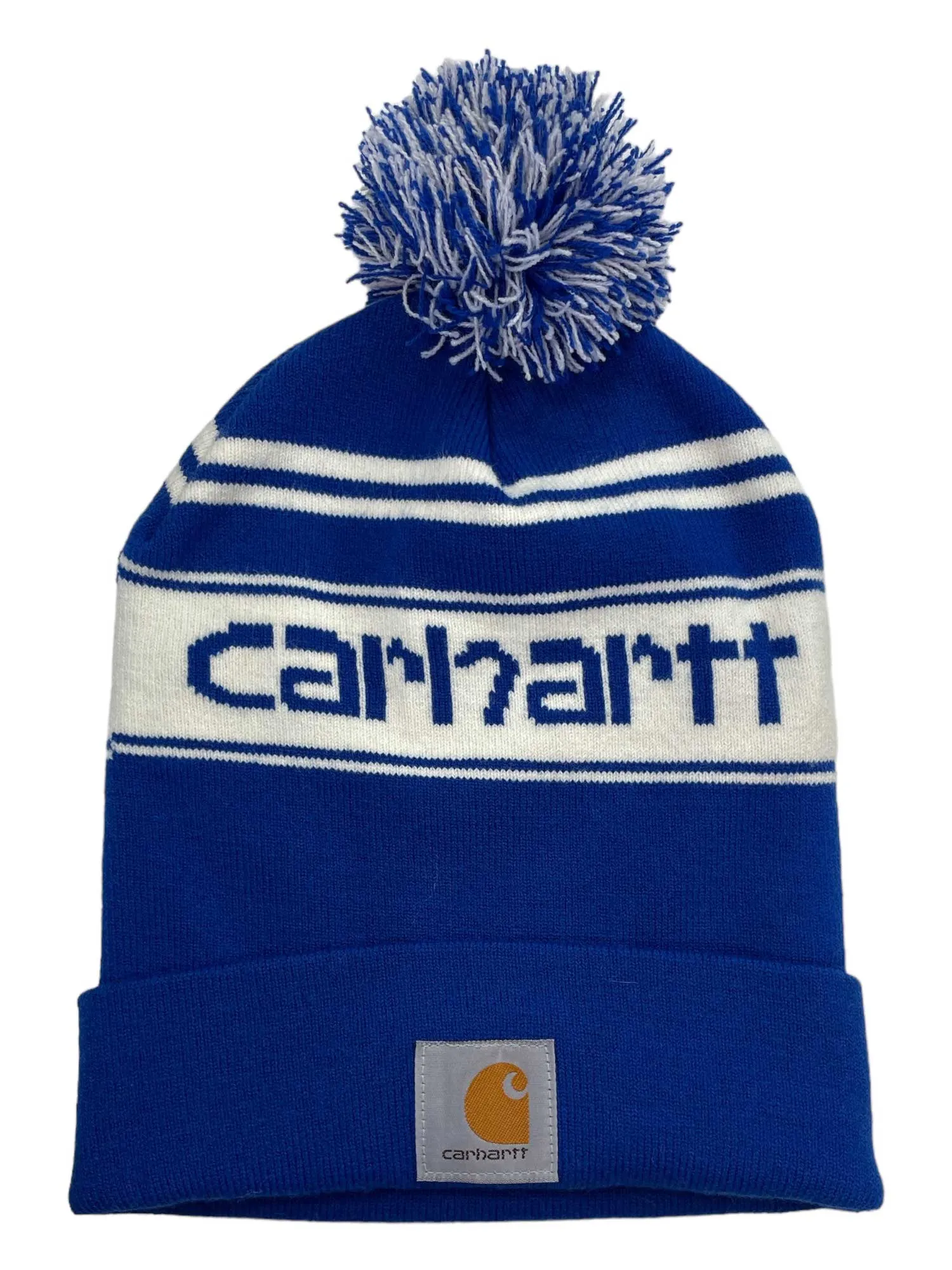 Carhartt Mens Knit Pom-Pom Cuffed Logo Beanie sold by Out&Back Outdoor product image thumbnail 3