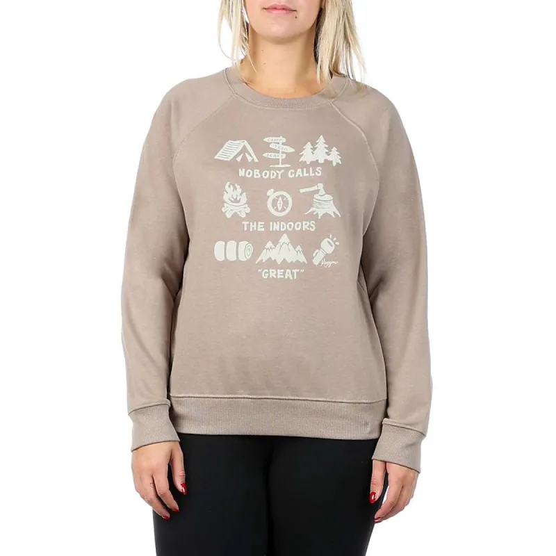 Moosejaw Womens Toasted Marshmallow Crew Neck Sweatshirt sold by Out&Back Outdoor