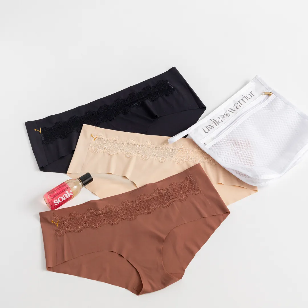 Washbag Gift Set with 3 Happy Seams sold by Uwila Warrior