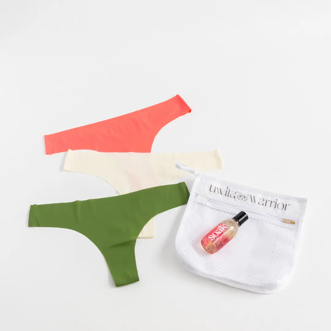 Washbag Gift Set with VIP Thongs sold by Uwila Warrior