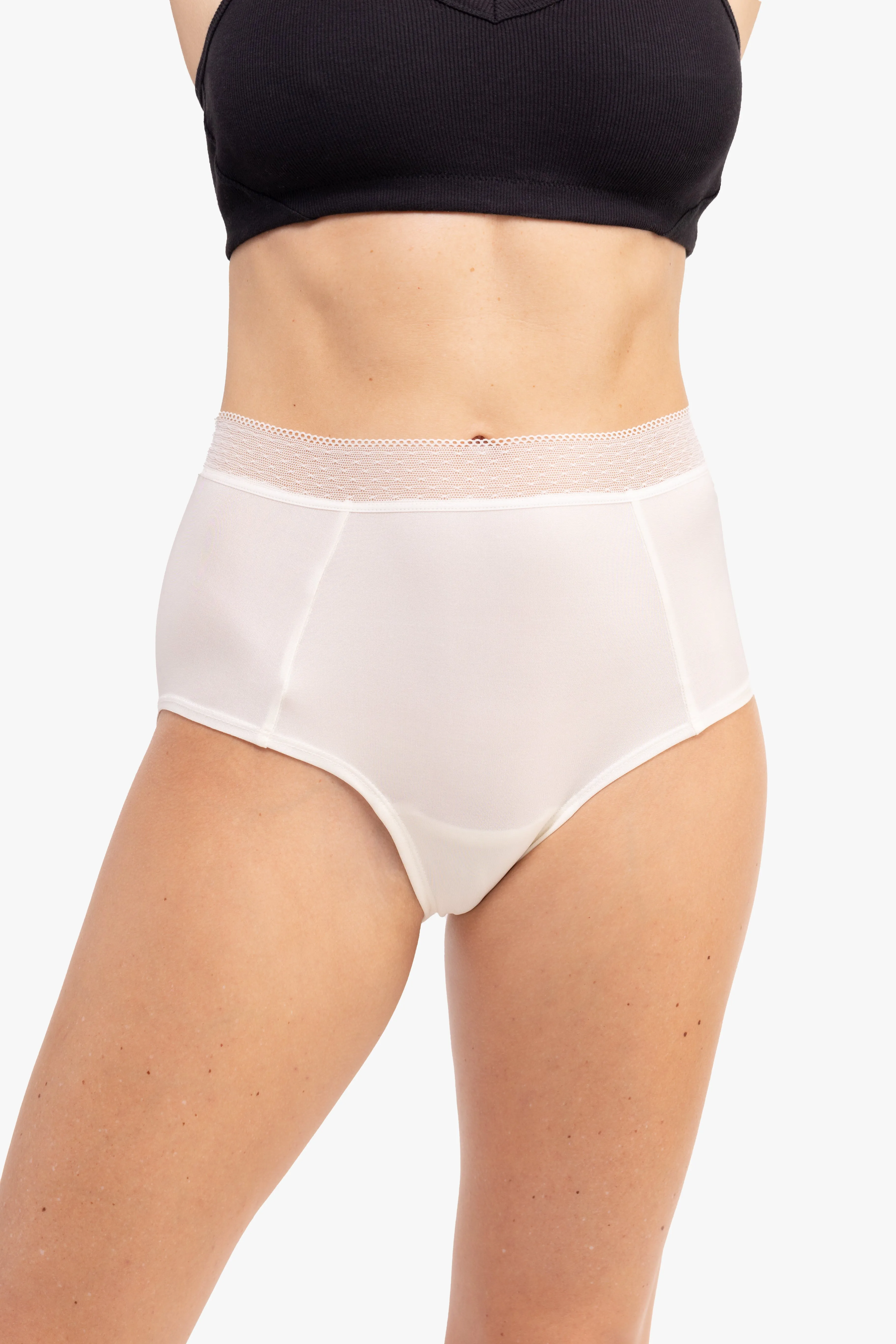 High Waisted Soft Silk Briefs sold by Uwila Warrior product image thumbnail 4