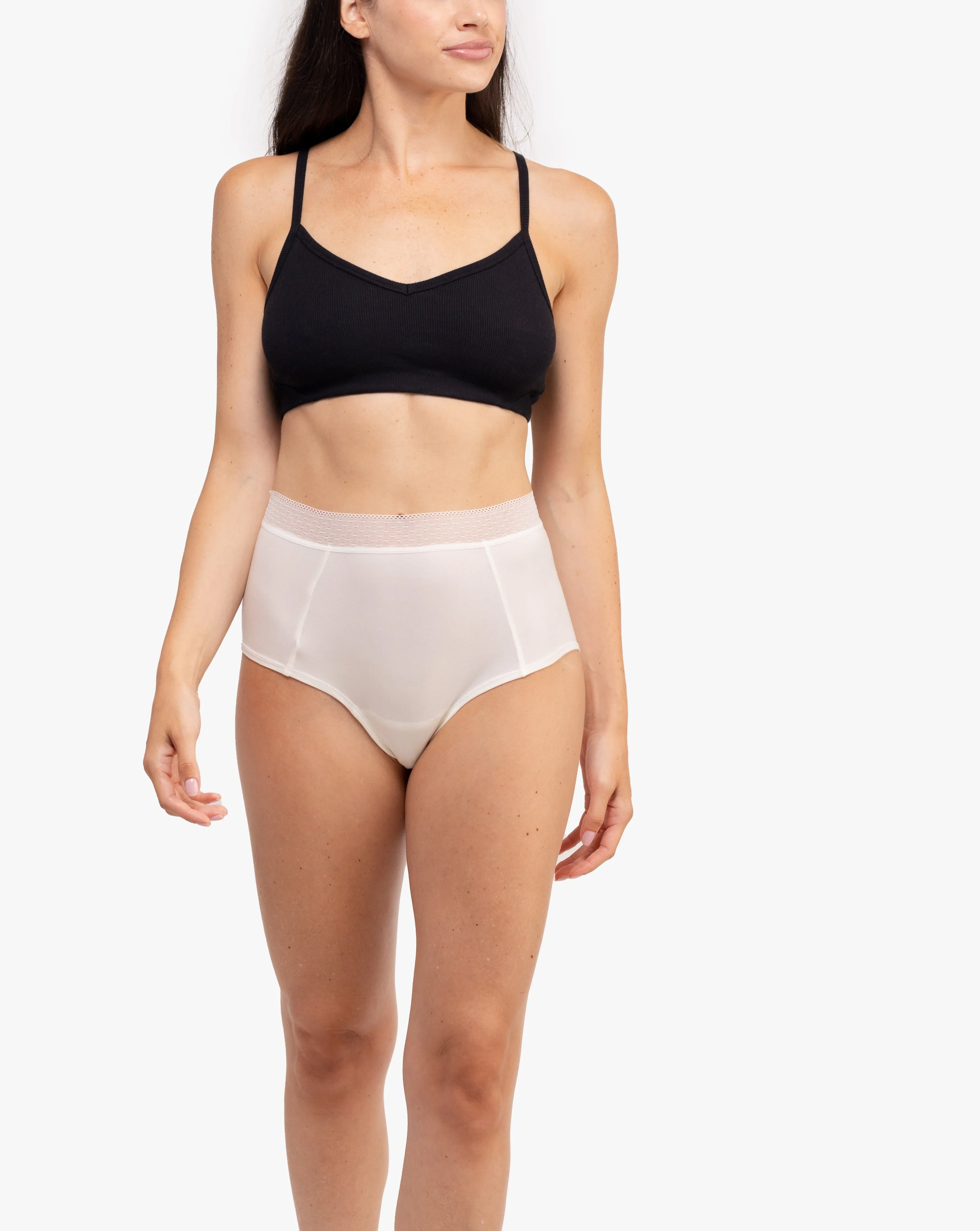 High Waisted Soft Silk Briefs sold by Uwila Warrior product image thumbnail 2