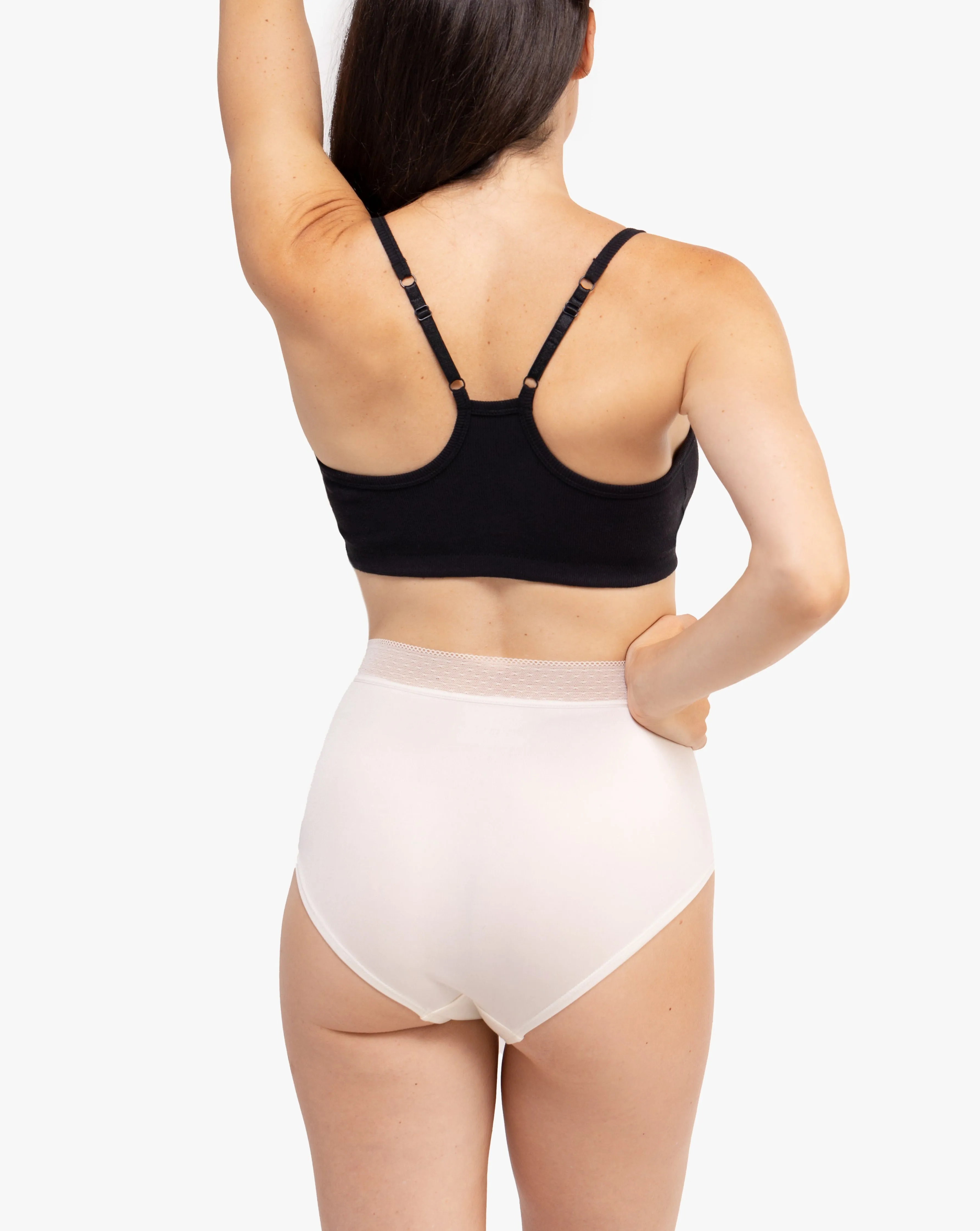 High Waisted Soft Silk Briefs sold by Uwila Warrior product image thumbnail 3