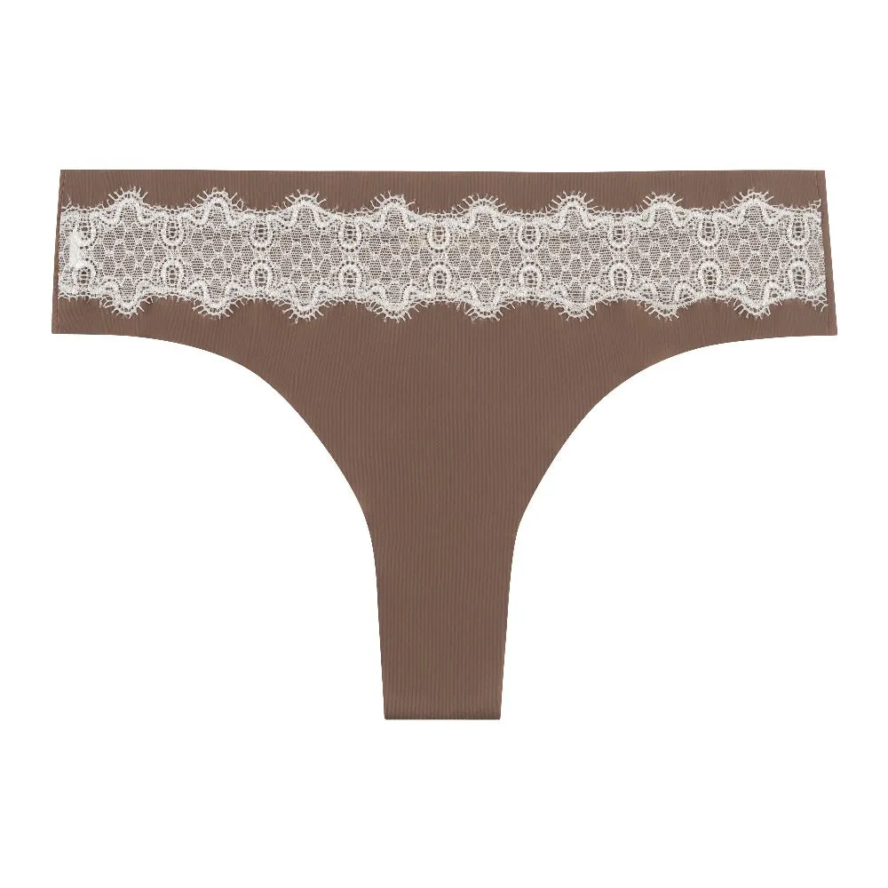VIP Thong with Contrast Lace sold by Uwila Warrior product image thumbnail 4