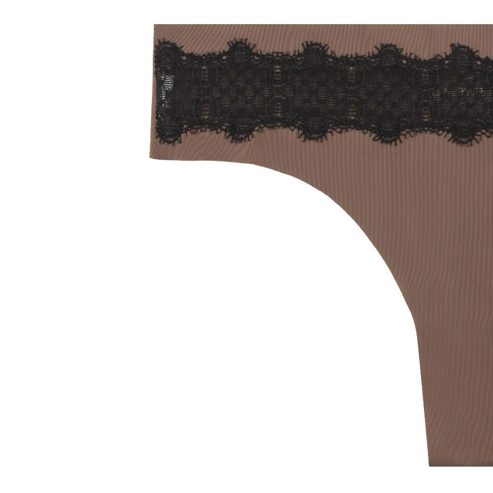 VIP Thong with Contrast Lace sold by Uwila Warrior product image thumbnail 2