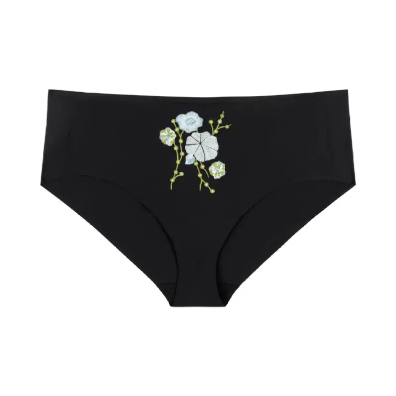 Better Briefs with Floral Embroidery sold by Uwila Warrior