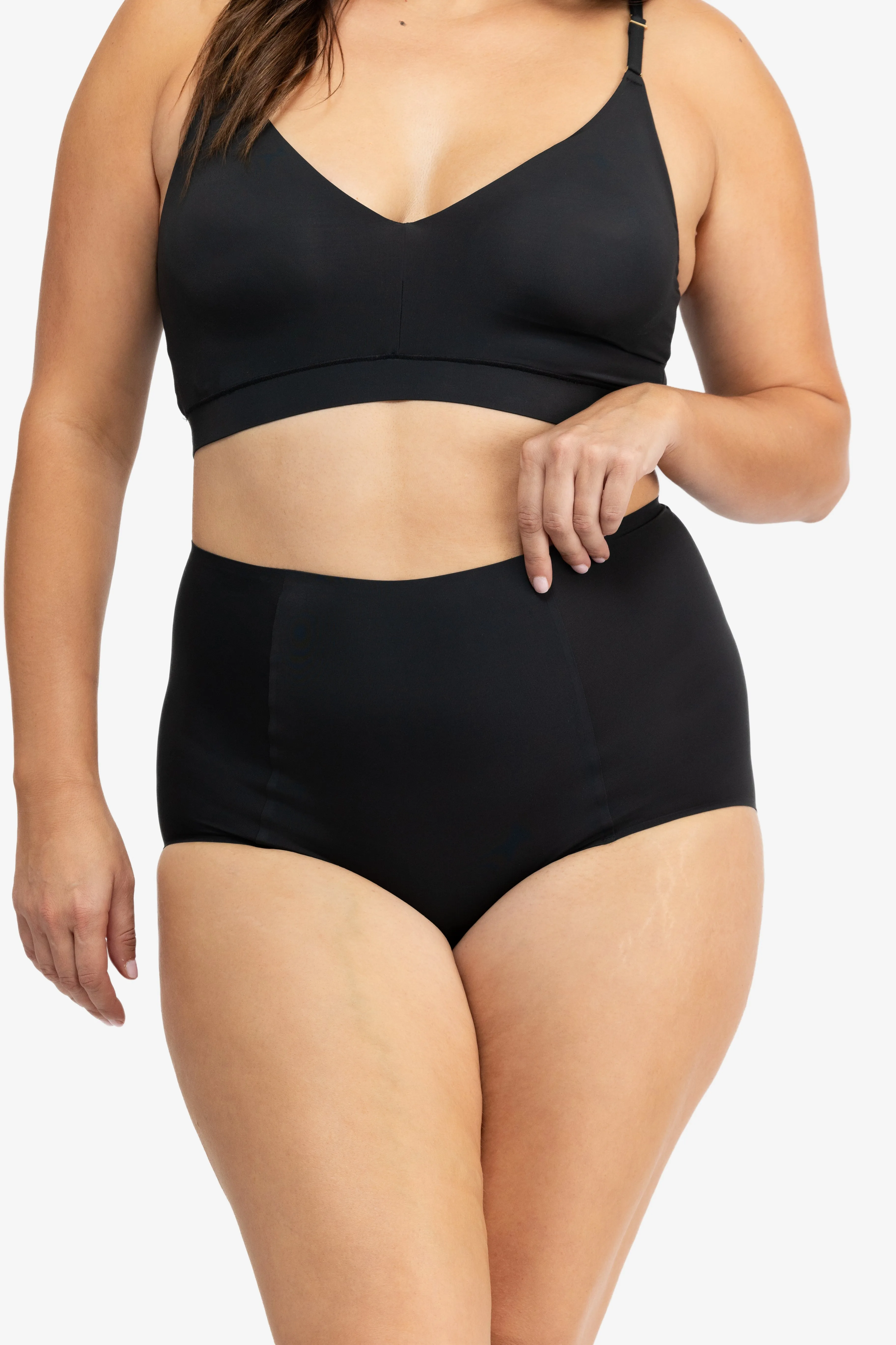 Soft Seamless High-Waisted Brief sold by Uwila Warrior product image thumbnail 5