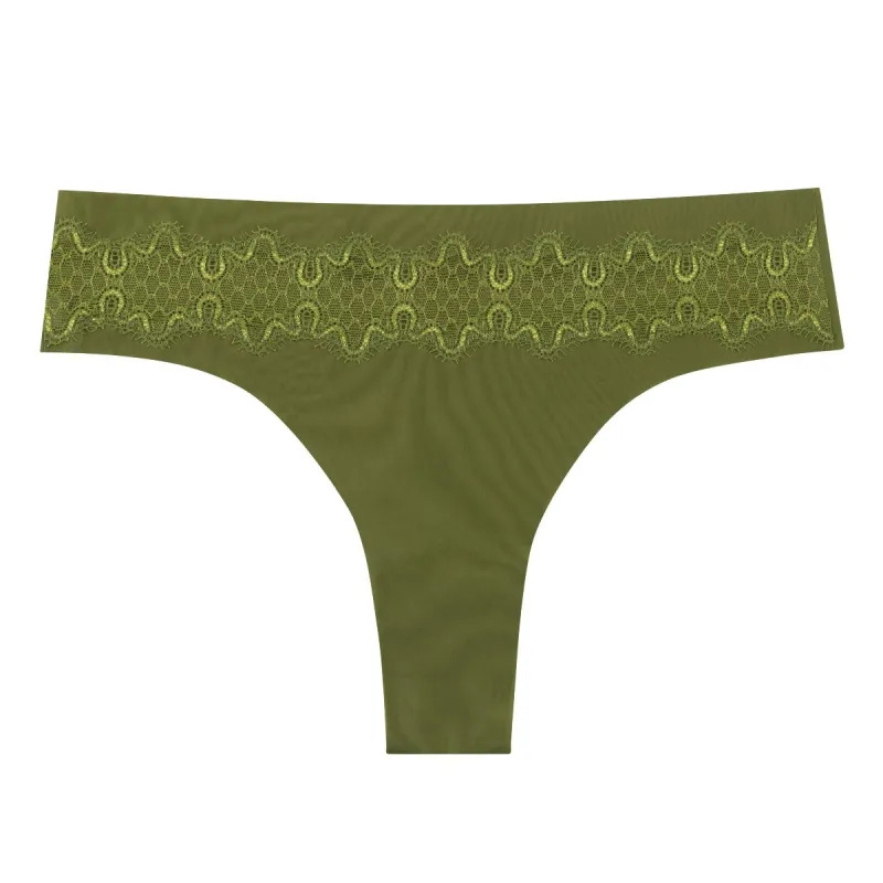 VIP Thong with Lace sold by Uwila Warrior