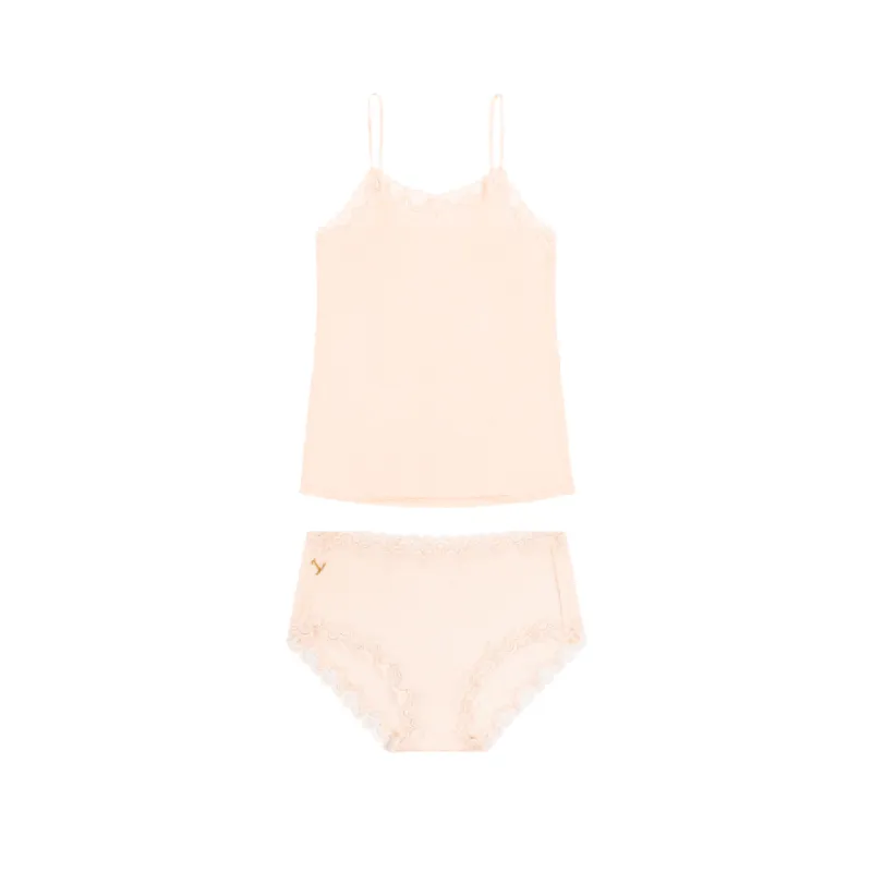 Soft Silk Underwear and Cami Set sold by Uwila Warrior