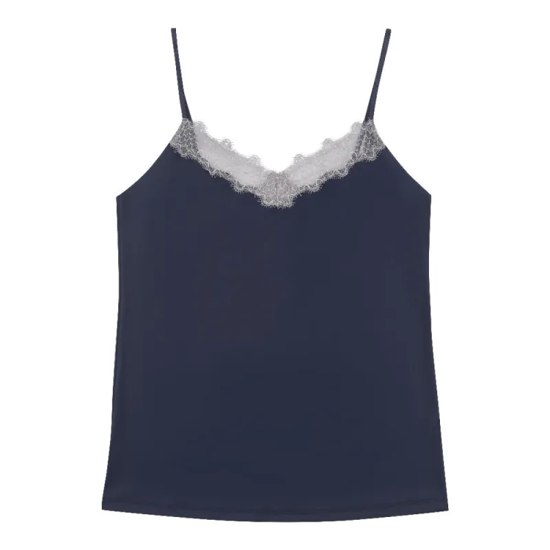 Happy Seams Camisole with Contrast Lace sold by Uwila Warrior