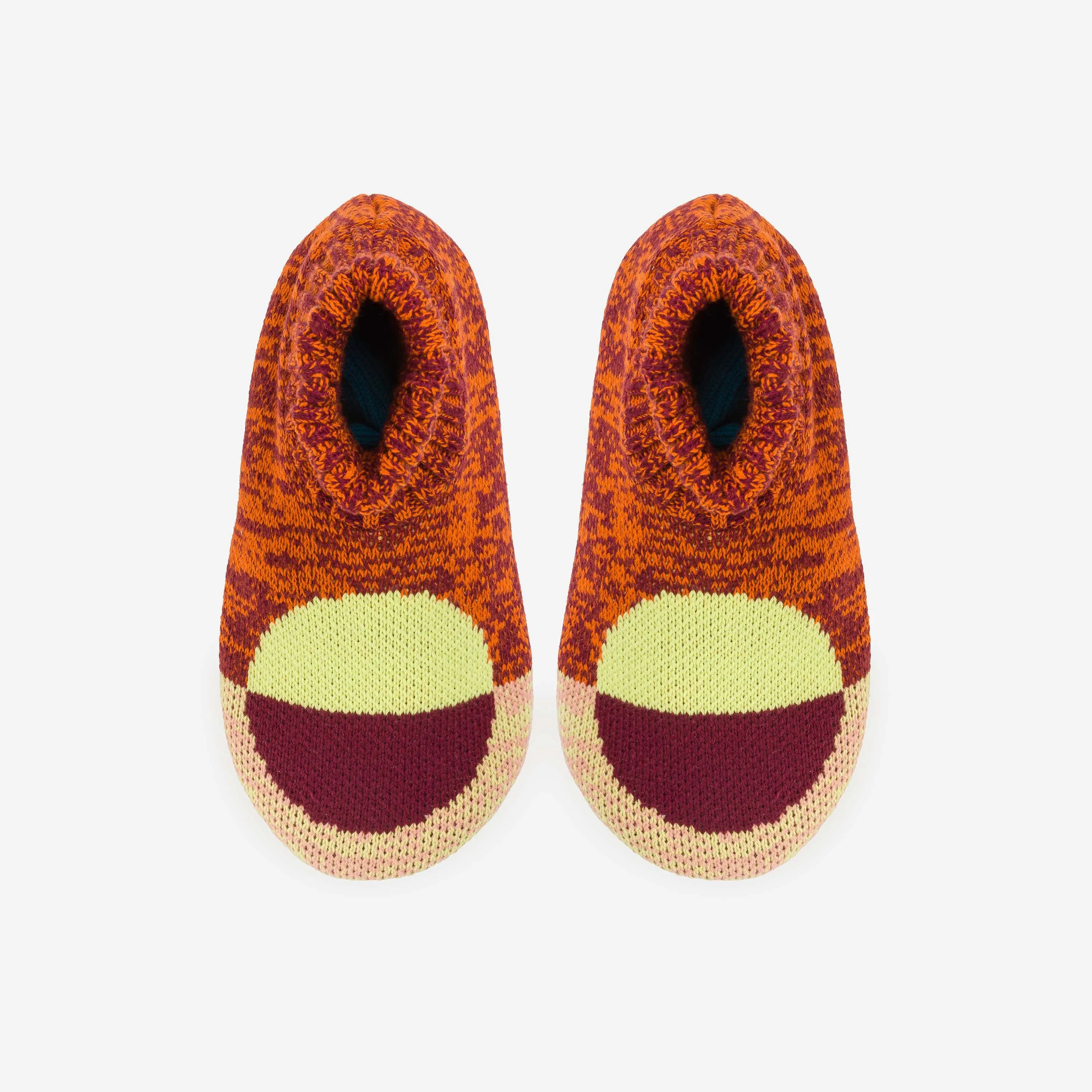 Flip Dot Knit Sock Slippers sold by Verloop LLC product image thumbnail 3
