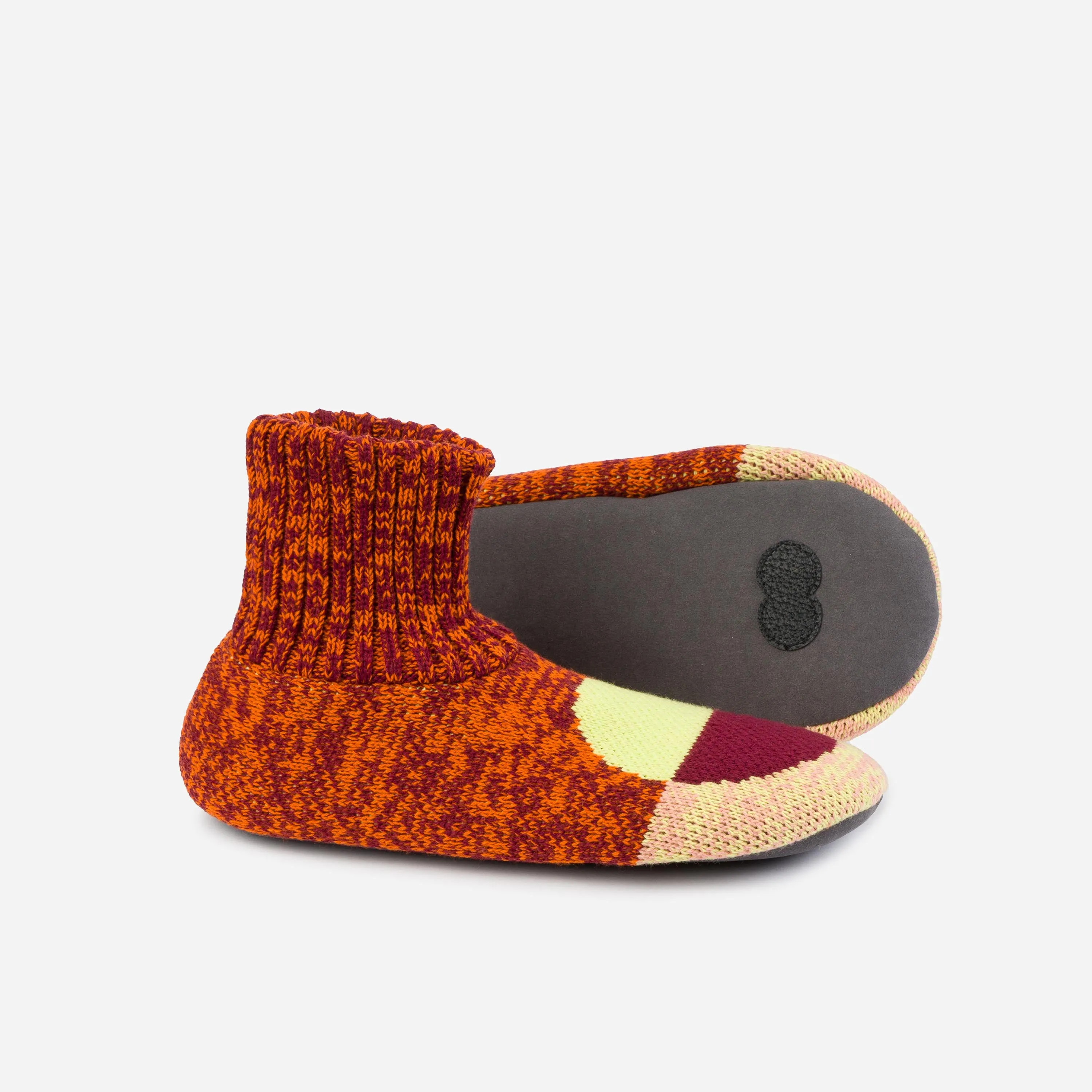 Flip Dot Knit Sock Slippers sold by Verloop LLC product image thumbnail 5