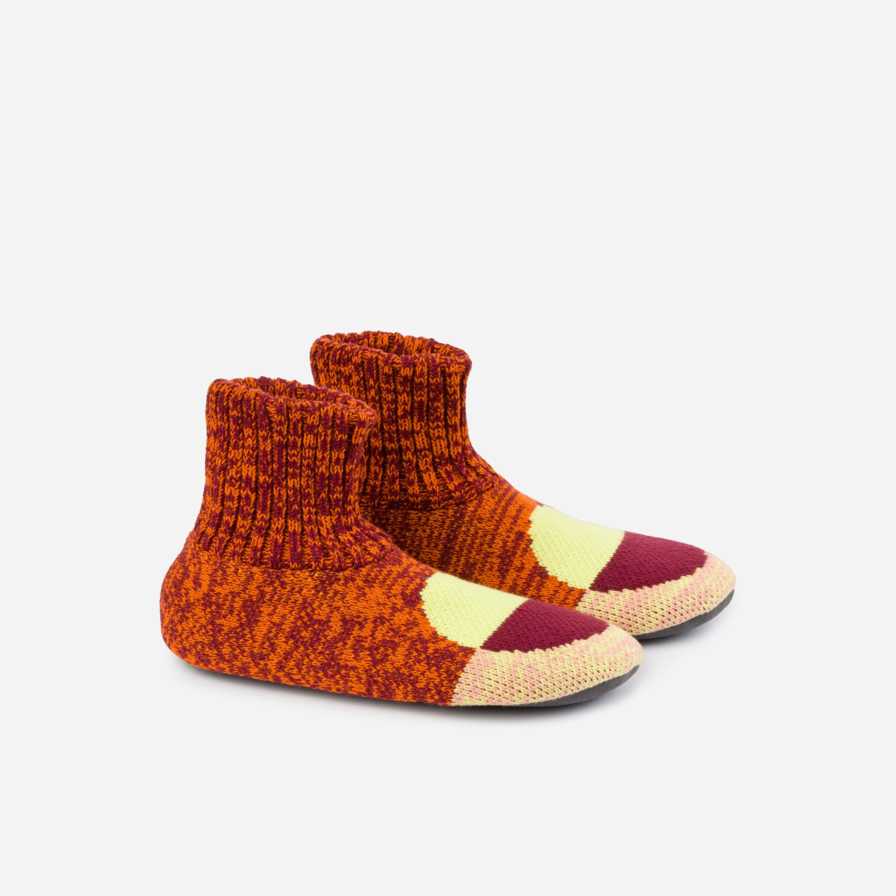 Flip Dot Knit Sock Slippers sold by Verloop LLC product image thumbnail 2