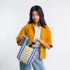 Stripe Mini Raffia Bag sold by Verloop LLC
