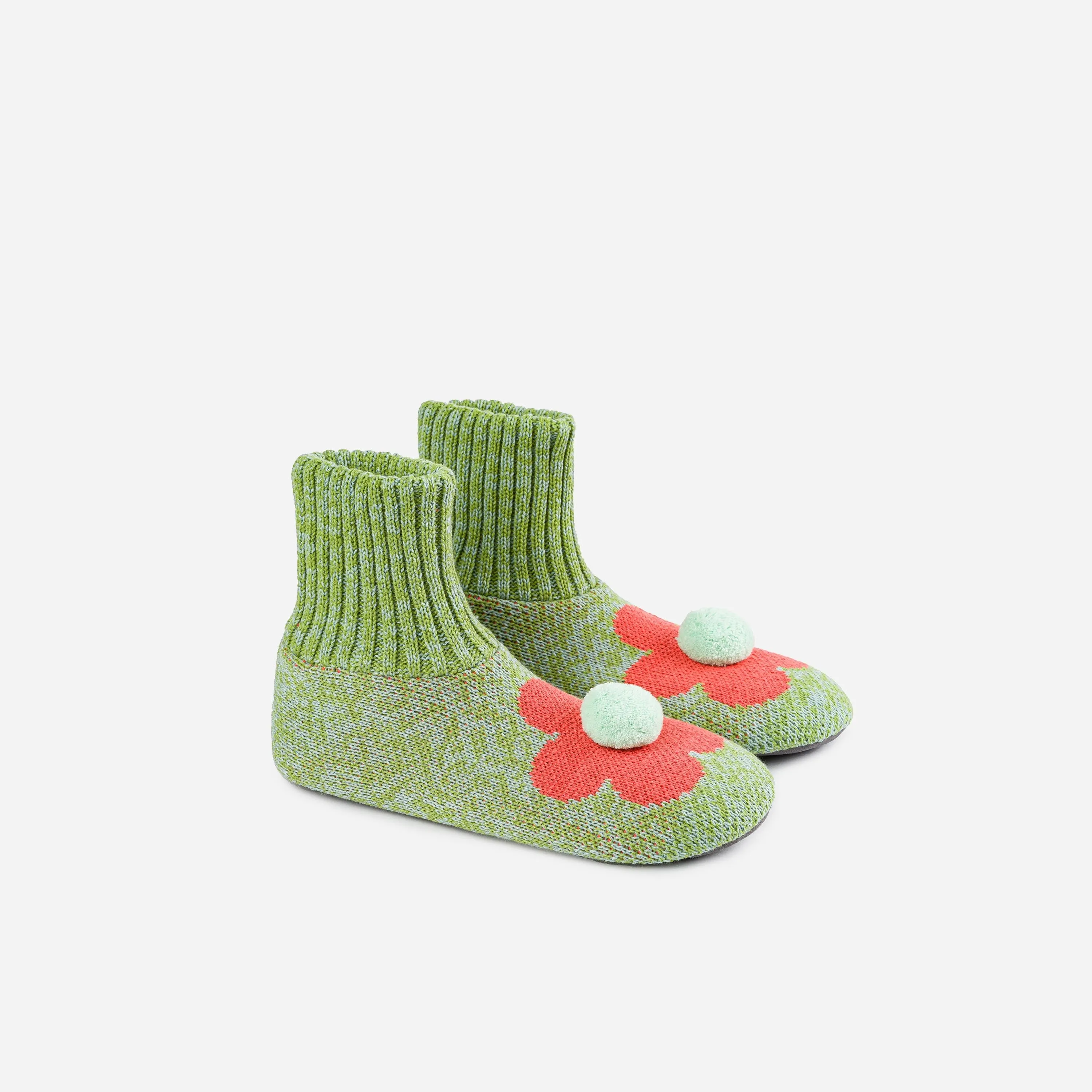 Flower Knit Sock Slippers sold by Verloop LLC product image thumbnail 3