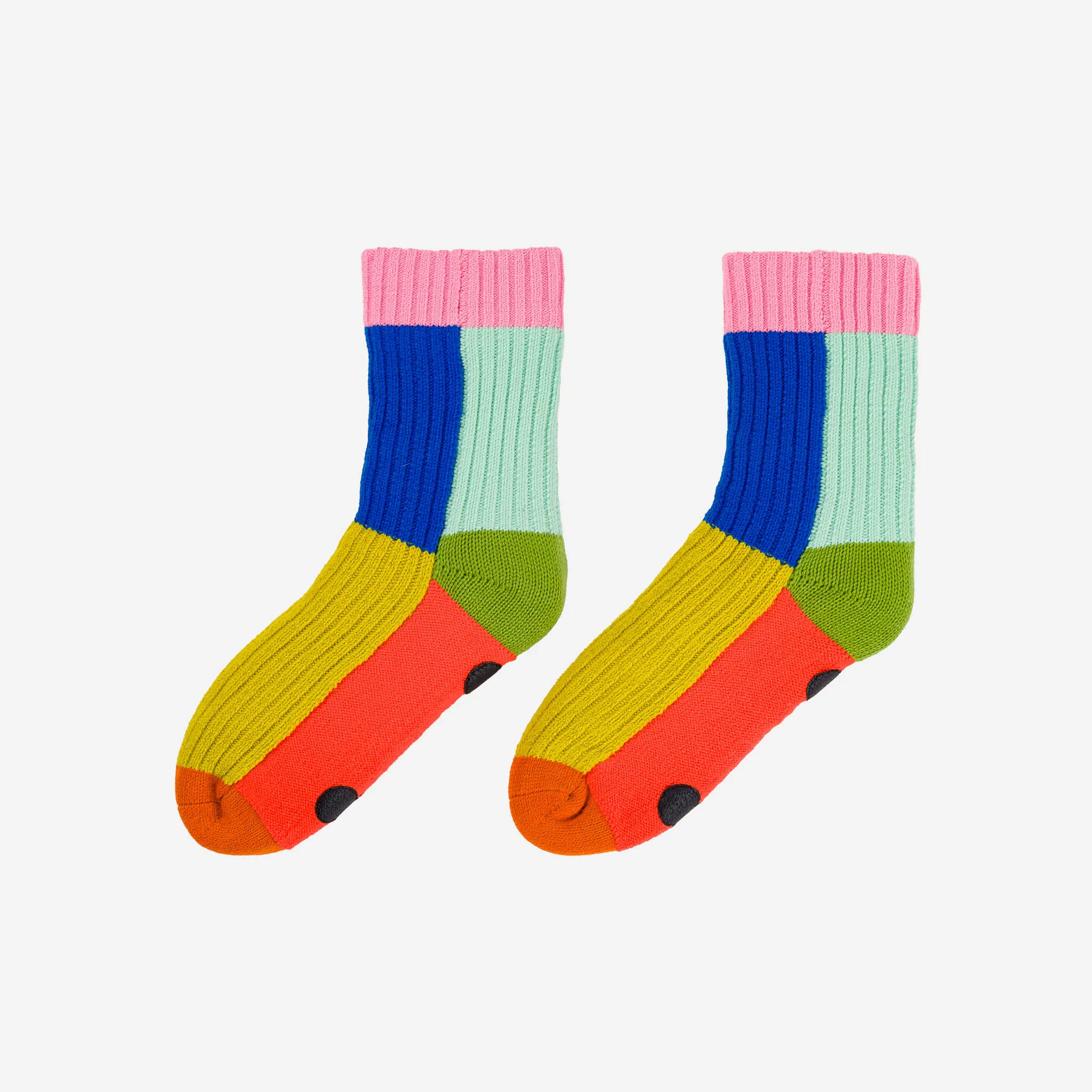 Kaleidoscope Knit House Socks sold by Verloop LLC product image thumbnail 2