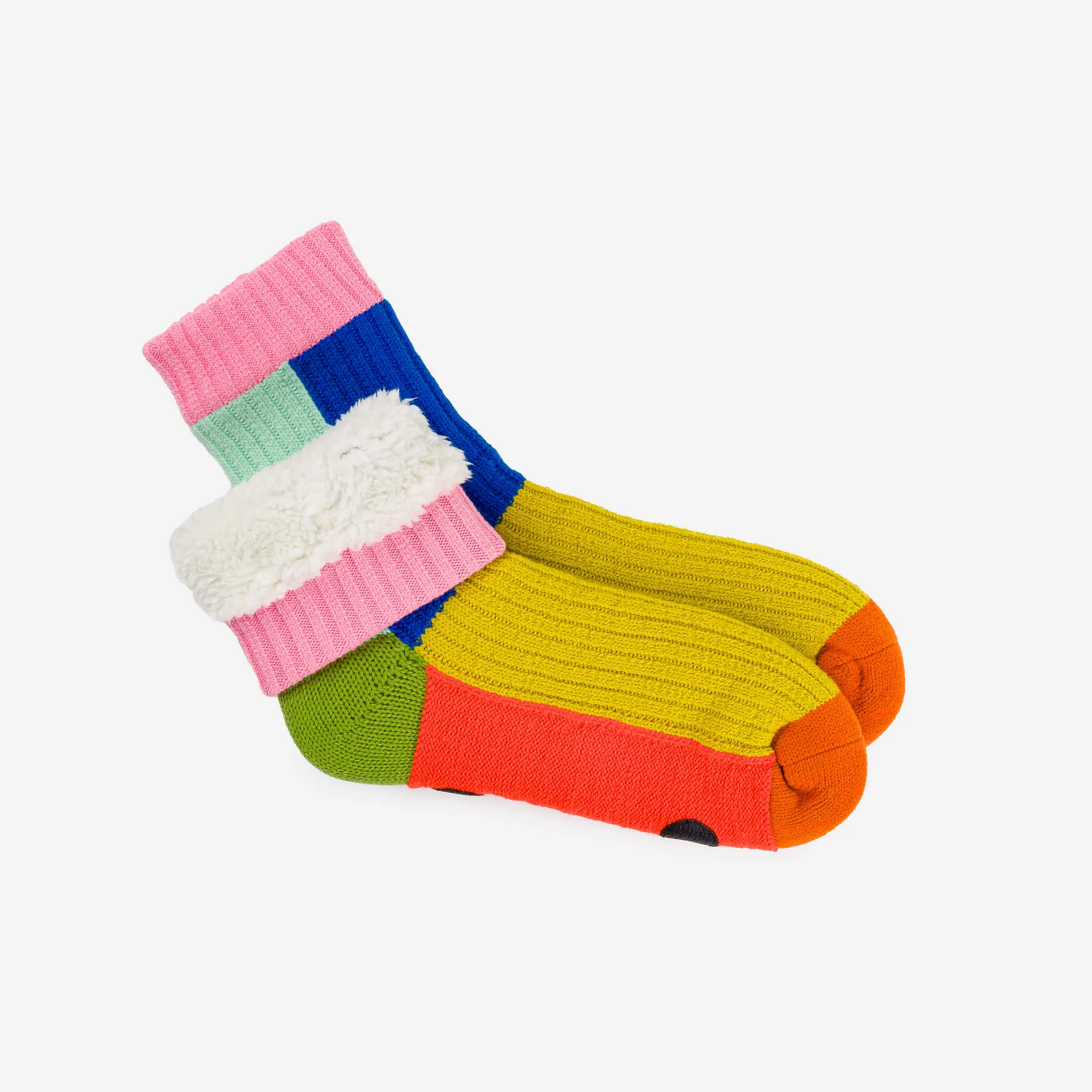 Kaleidoscope Knit House Socks sold by Verloop LLC product image thumbnail 4