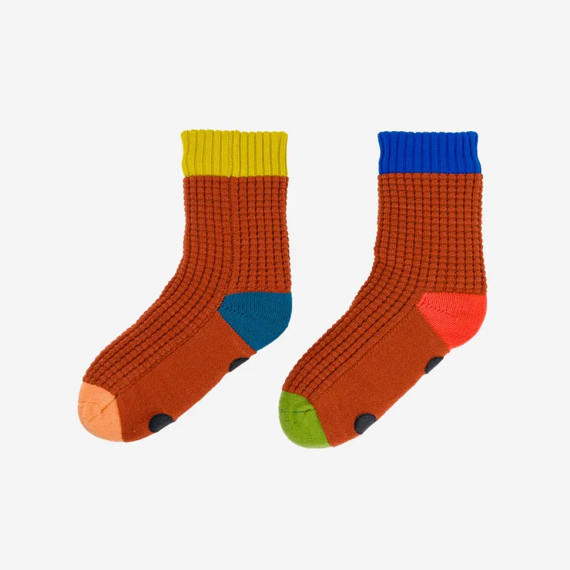 Spot Knit House Socks made by Verloop LLC