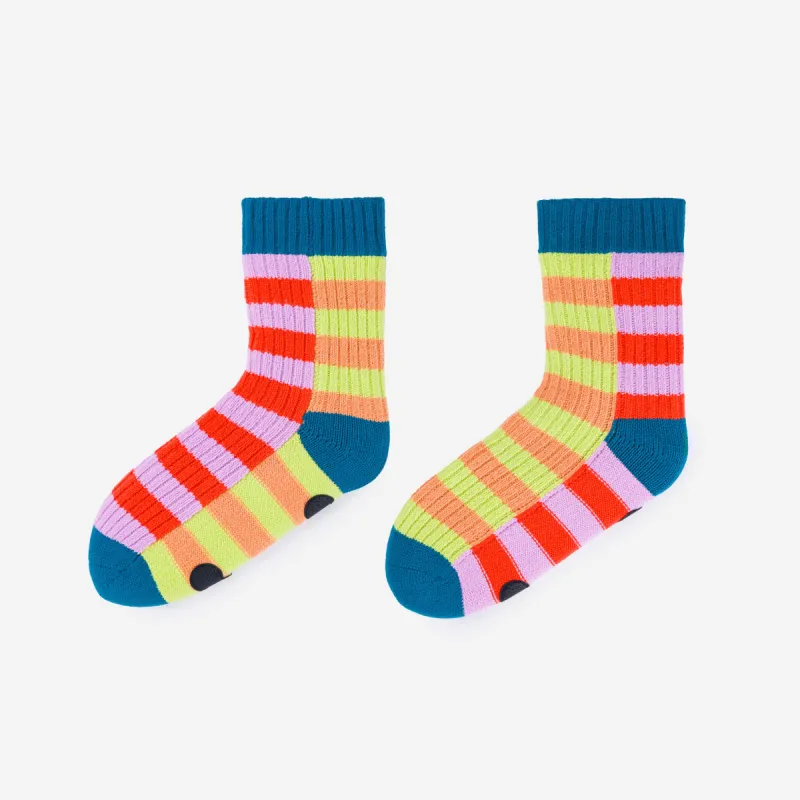 Super Stripe Knit House Socks sold by Verloop LLC