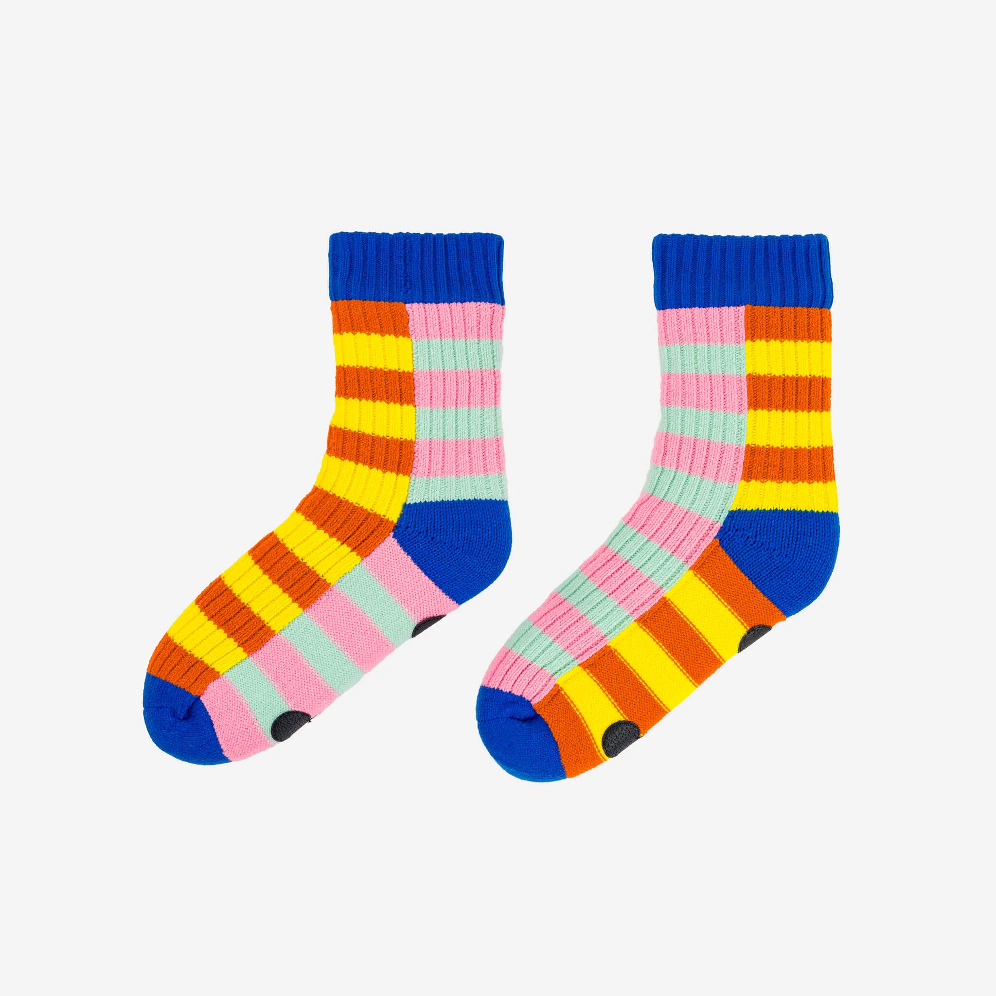 Super Stripe Knit House Socks sold by Verloop LLC product image thumbnail 2