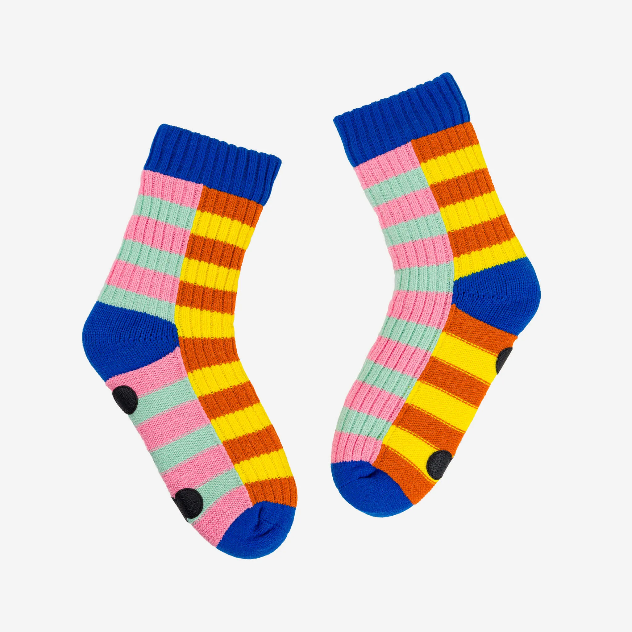 Super Stripe Knit House Socks sold by Verloop LLC product image thumbnail 5