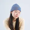 Simple Stripe Knit Beanie sold by Verloop LLC