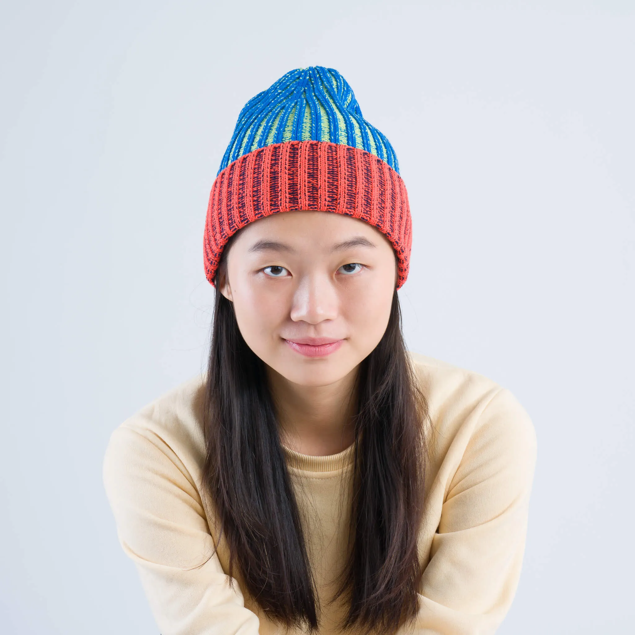 Big Stripe Beanie sold by Verloop LLC product image thumbnail 3