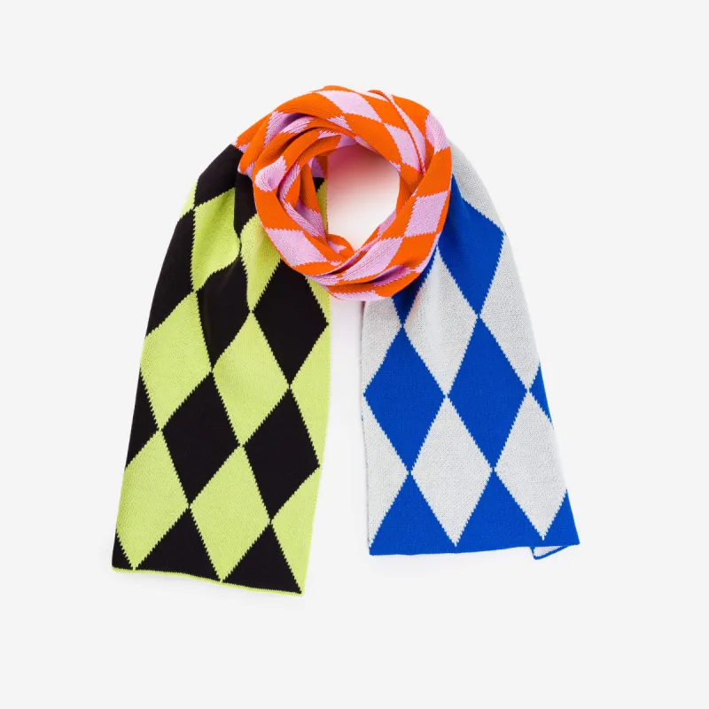 Harlequin Big Knit Scarf sold by Verloop LLC