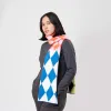 Harlequin Big Knit Scarf sold by Verloop LLC