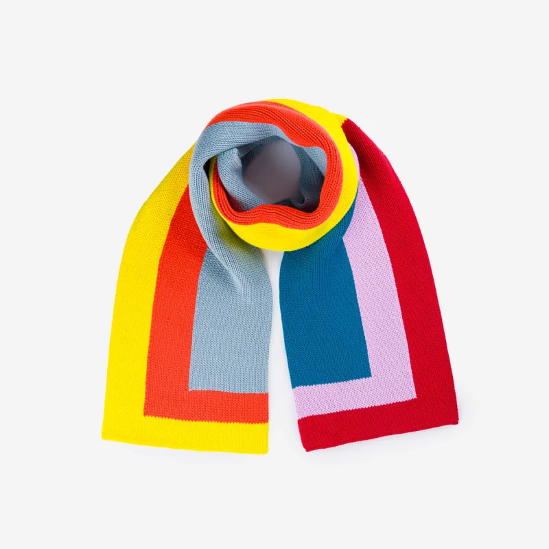 Corner Colorblock Big Scarf sold by Verloop LLC