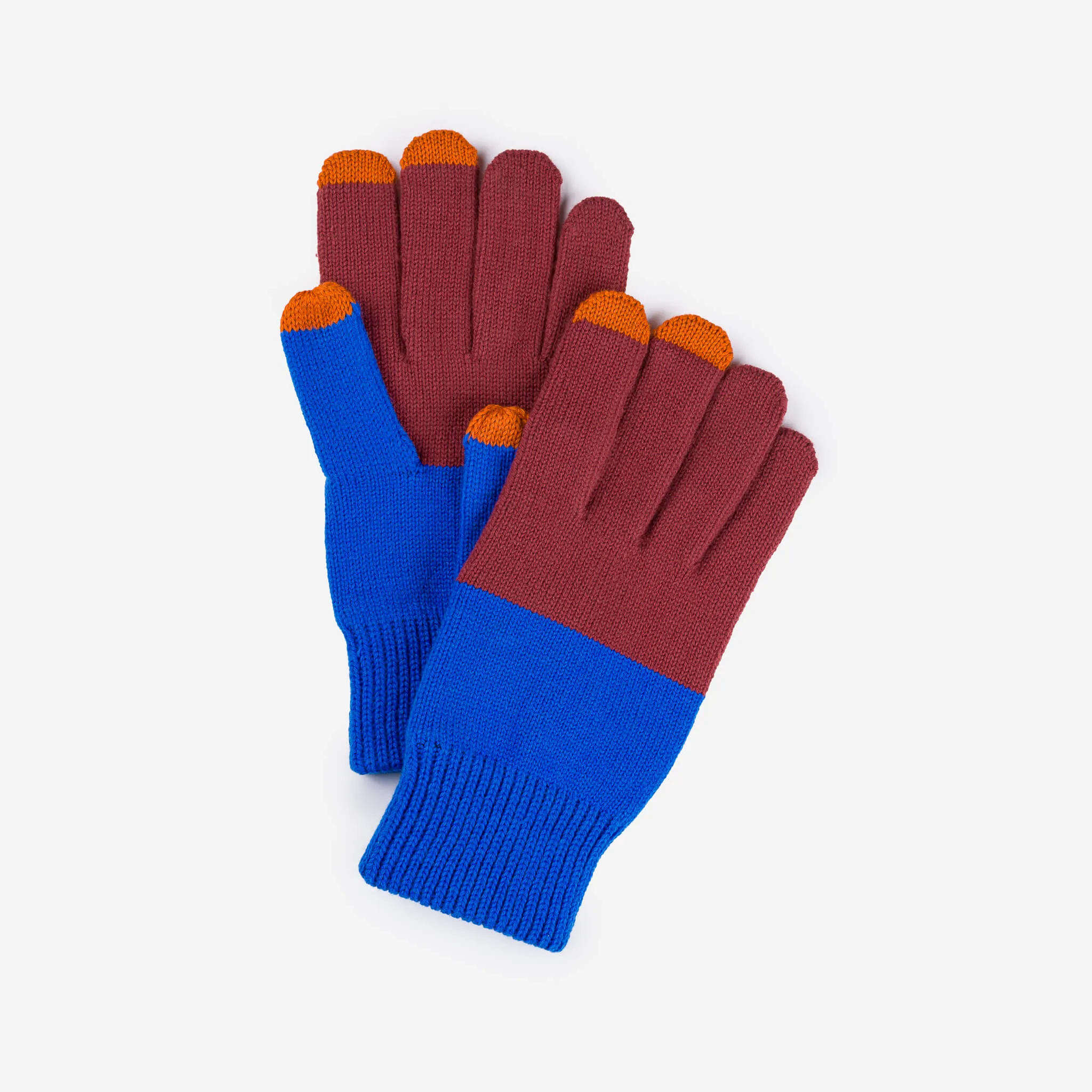 XL Colorblock Touchscreen Gloves sold by Verloop LLC product image thumbnail 5