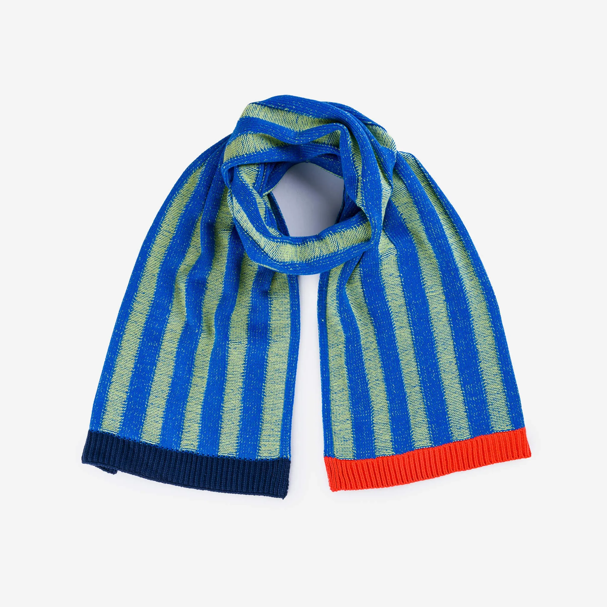 Big Stripe Knit Scarf sold by Verloop LLC product image thumbnail 4