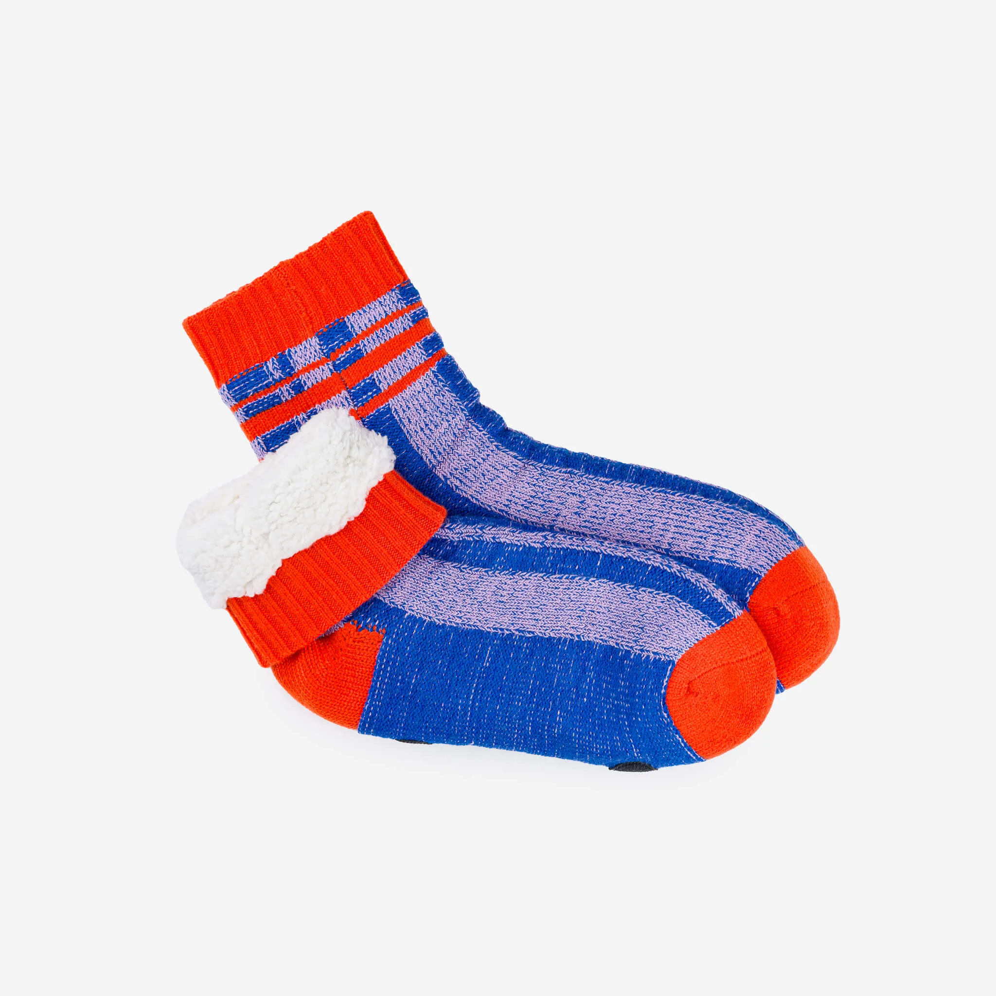 Plaid Stripe House Socks sold by Verloop LLC product image thumbnail 3